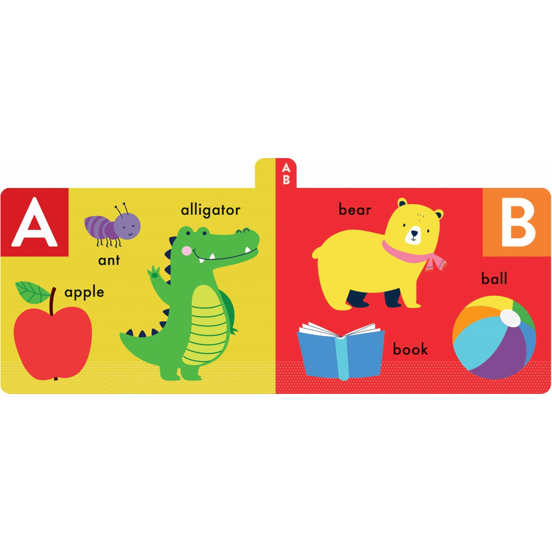 2 ABC - Chunky Tabbed Board Book, 2 of 2