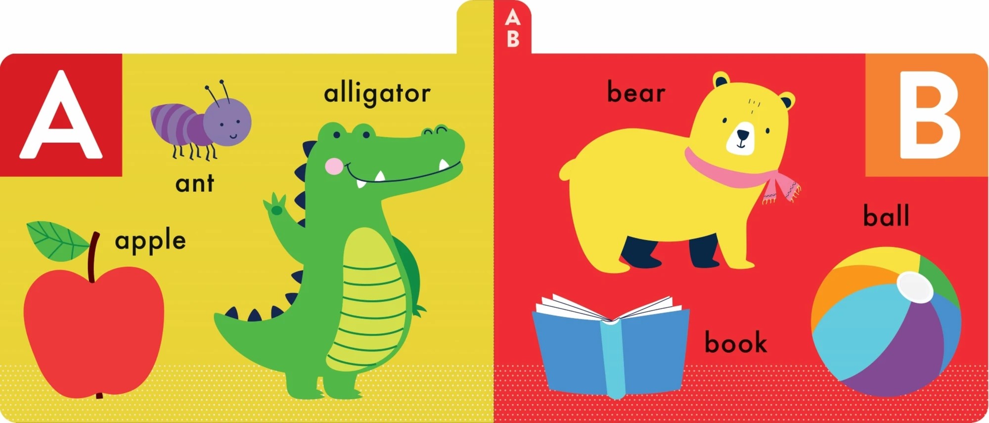 2 ABC - Chunky Tabbed Board Book, 2 of 2