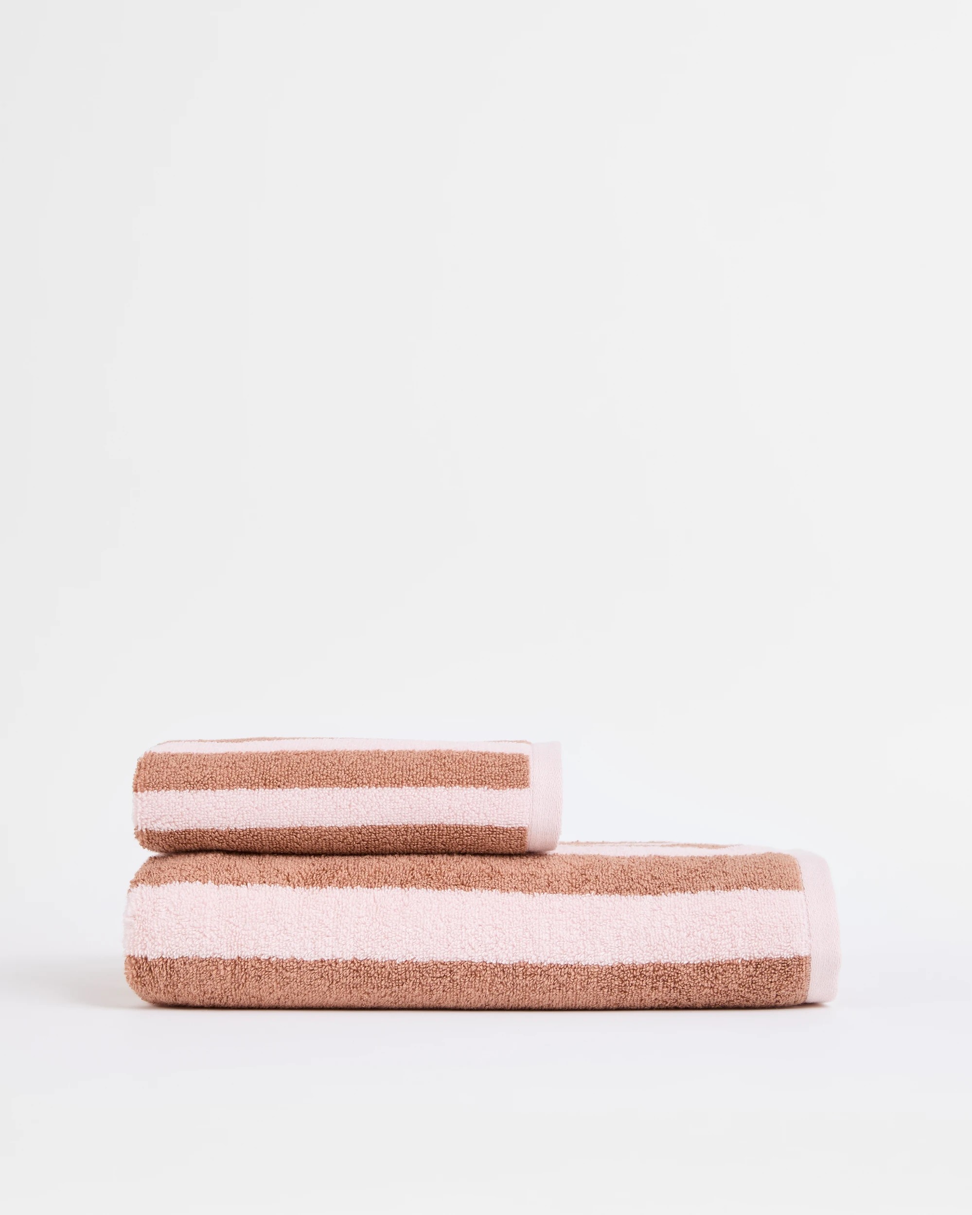 3 Target Rayne Australian Cotton Stripe Bath Towel - Brown, 3 of 3