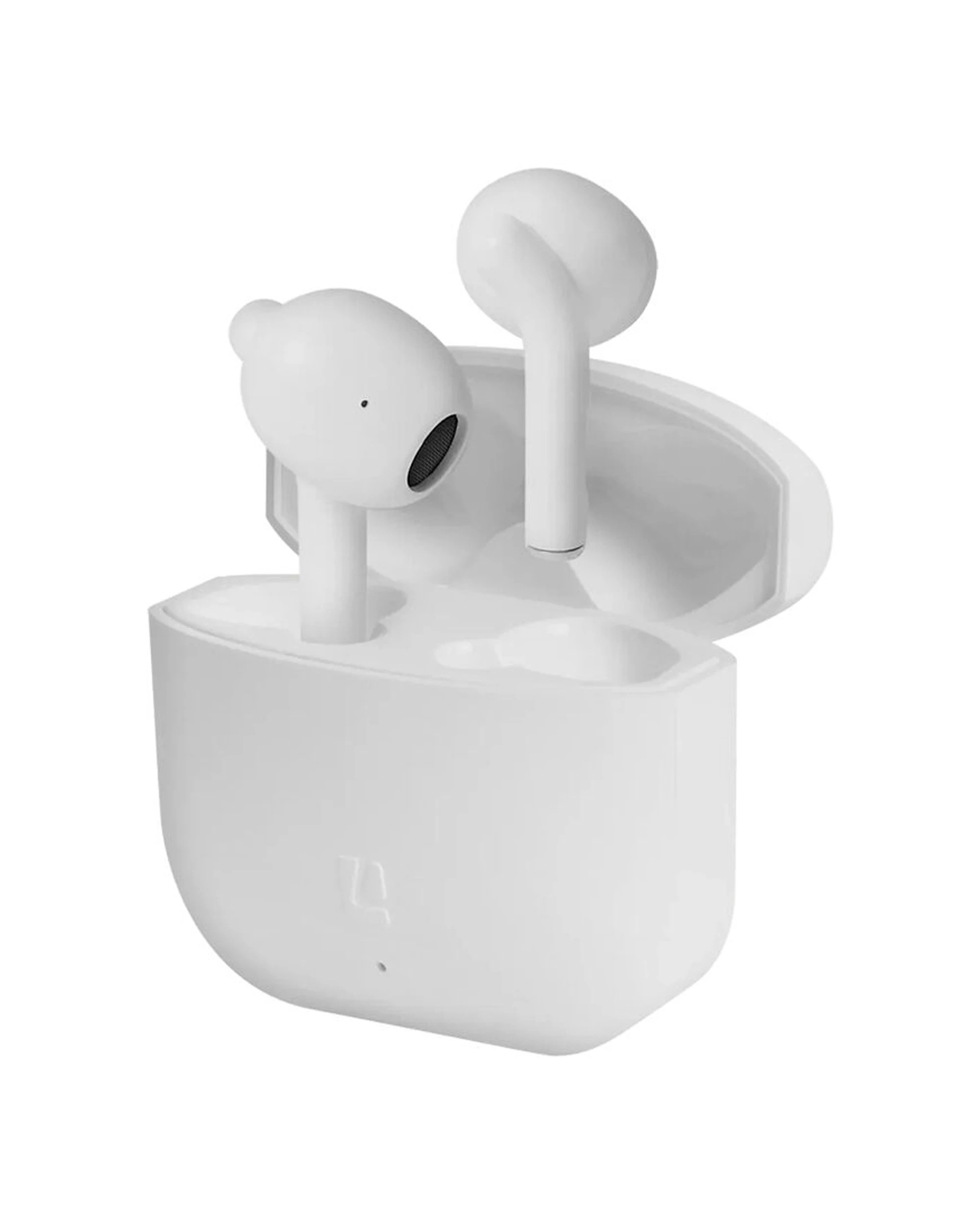 2 Liquid Ears True Wireless Stereo Stem Bluetooth Earphones - 20 Hour Battery - White, 2 of 3