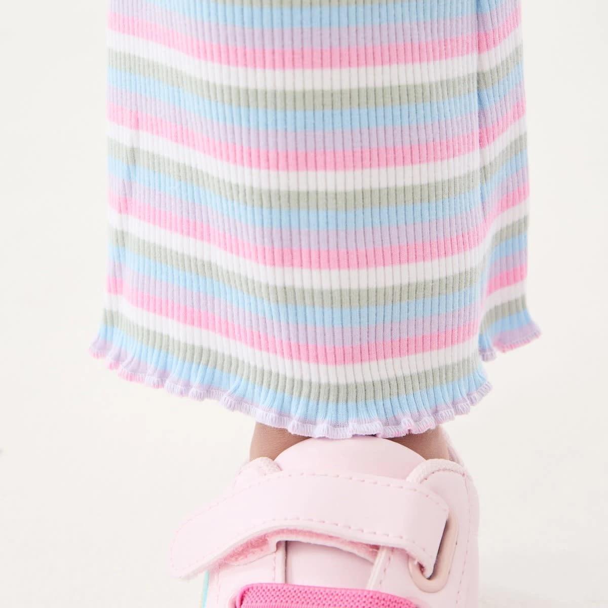 4 Rib Flare Leggings Stripes, 4 of 8