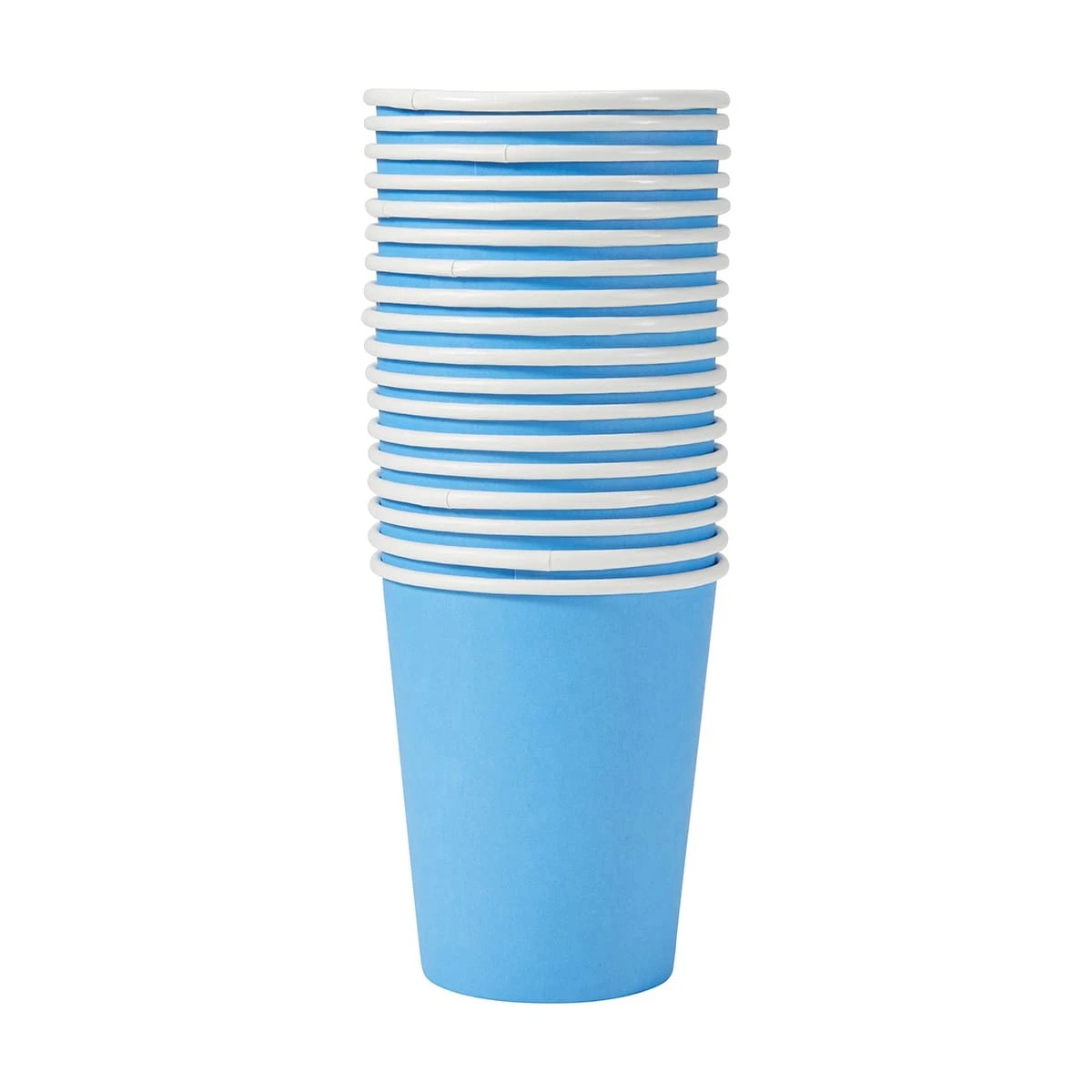 1 18 Pack Blue Paper Cups, 1 of 6