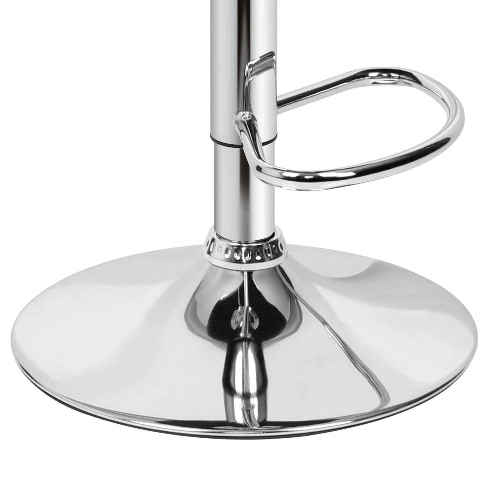 5 Alfordson 4x Bar Stools Willa Kitchen Gas Lift Swivel Chair Leather - Red, 5 of 8