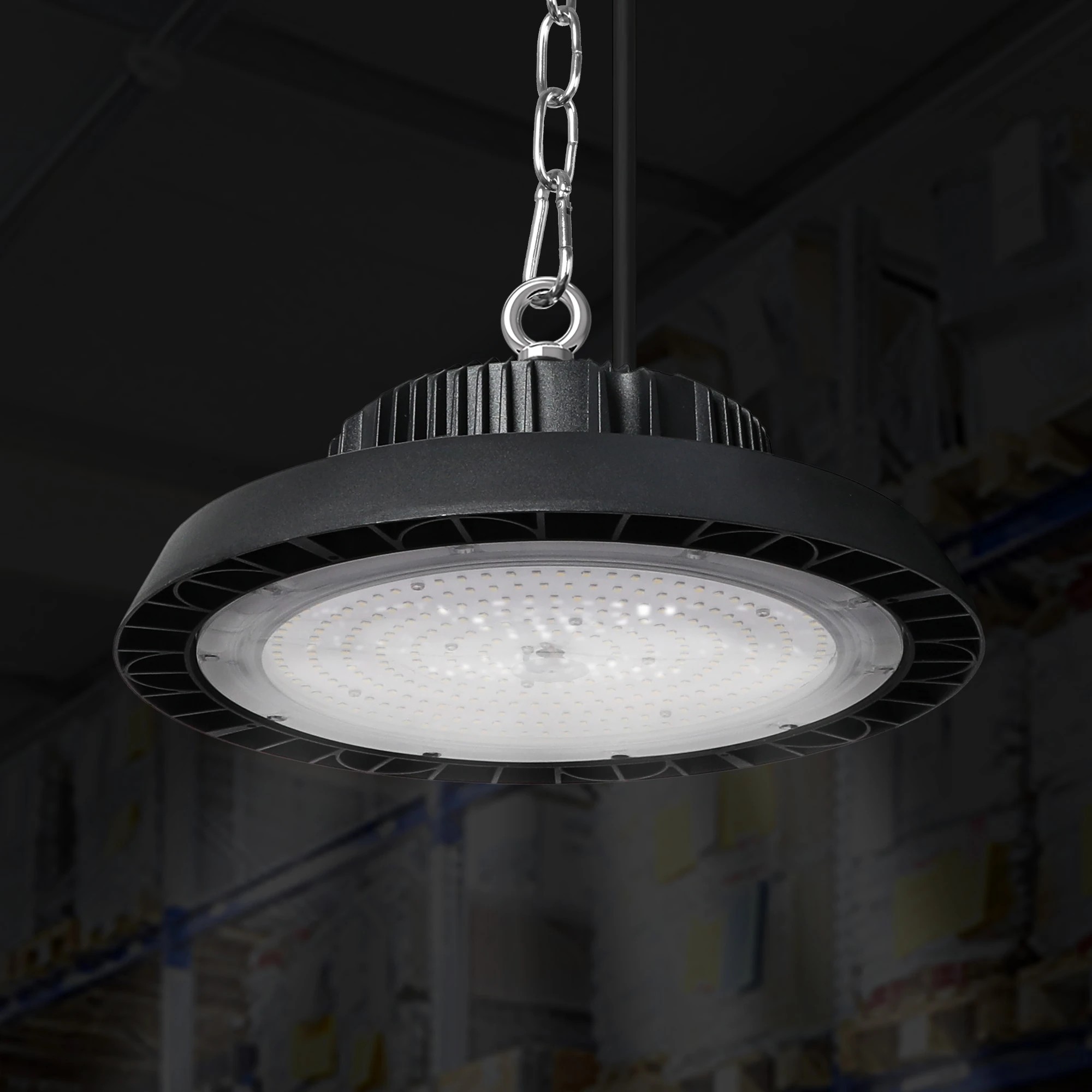 7 Emitto Ufo Led High Bay Lights 200W Philips Lumileds Warehouse Industrial, 7 of 8