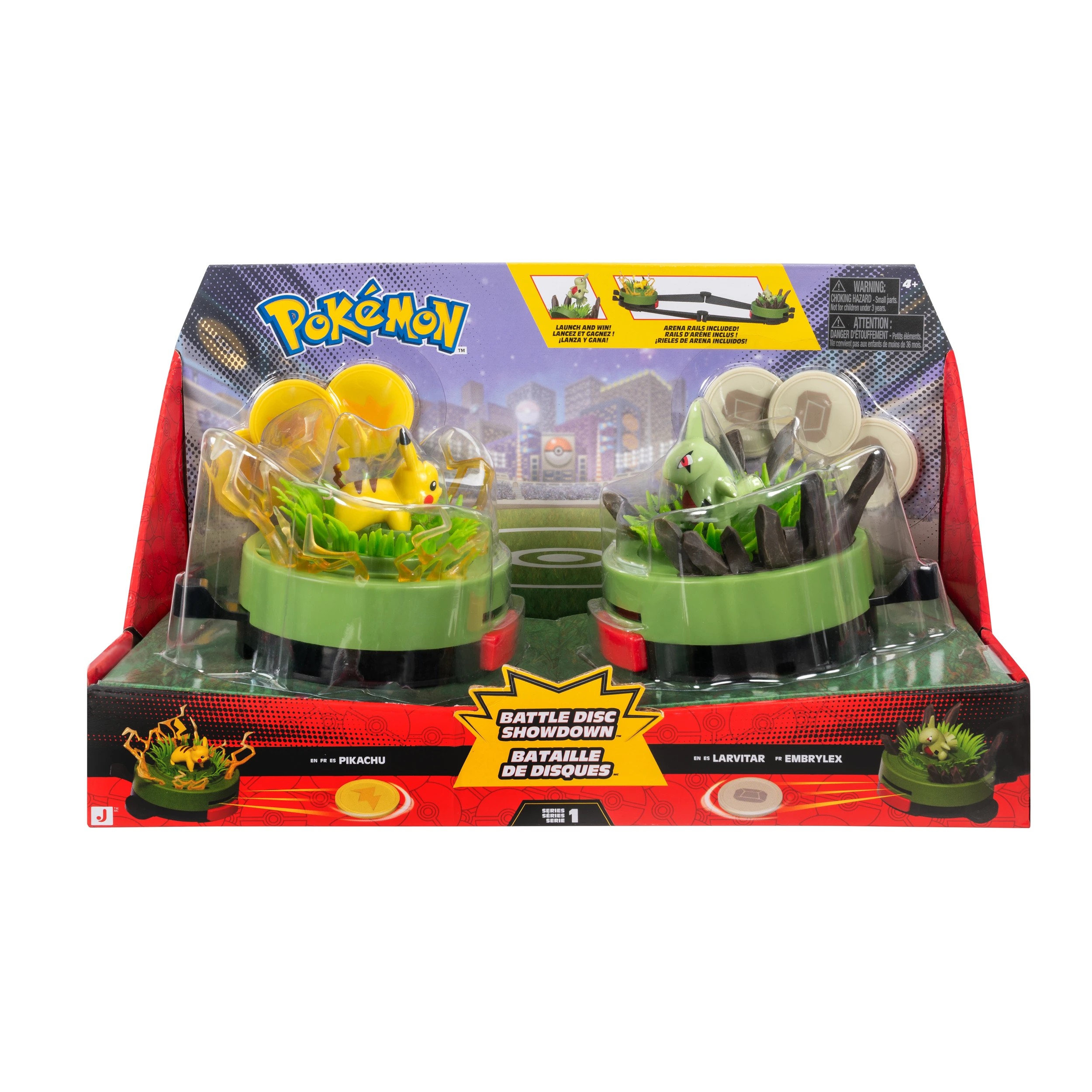 6 Pokemon Battle Disc Showdown Game - Assorted, 6 of 10