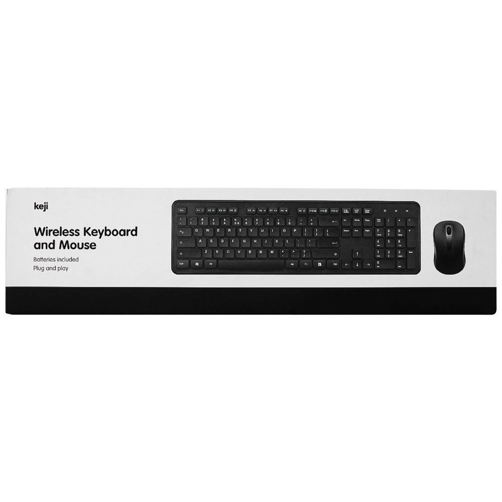 4 Keji Wireless Keyboard and Mouse Combo, 4 of 8
