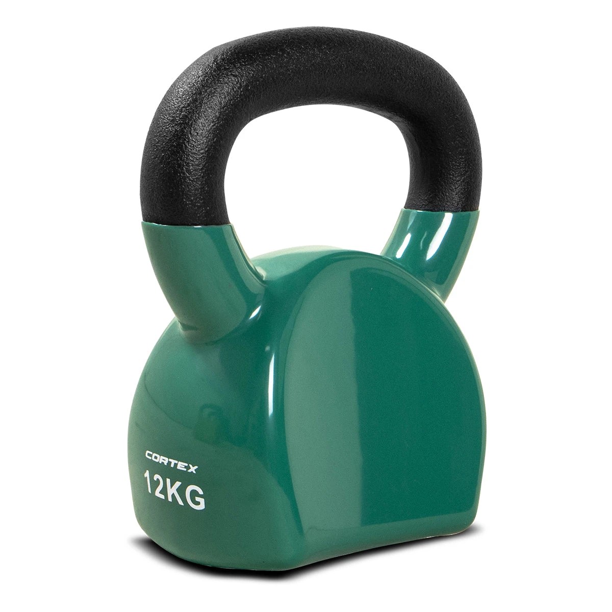 1 CORTEX 12kg BodyCurve Vinyl Coated Kettlebell, 1 of 3