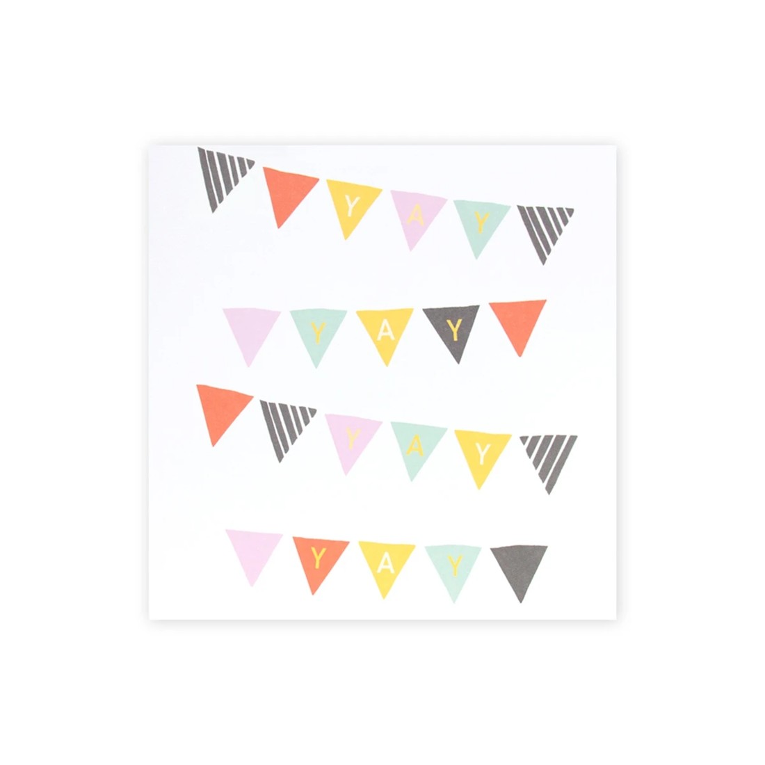 2 Creative Publishing by Hallmark Greeting Card - Yay Bunting, 2 of 2
