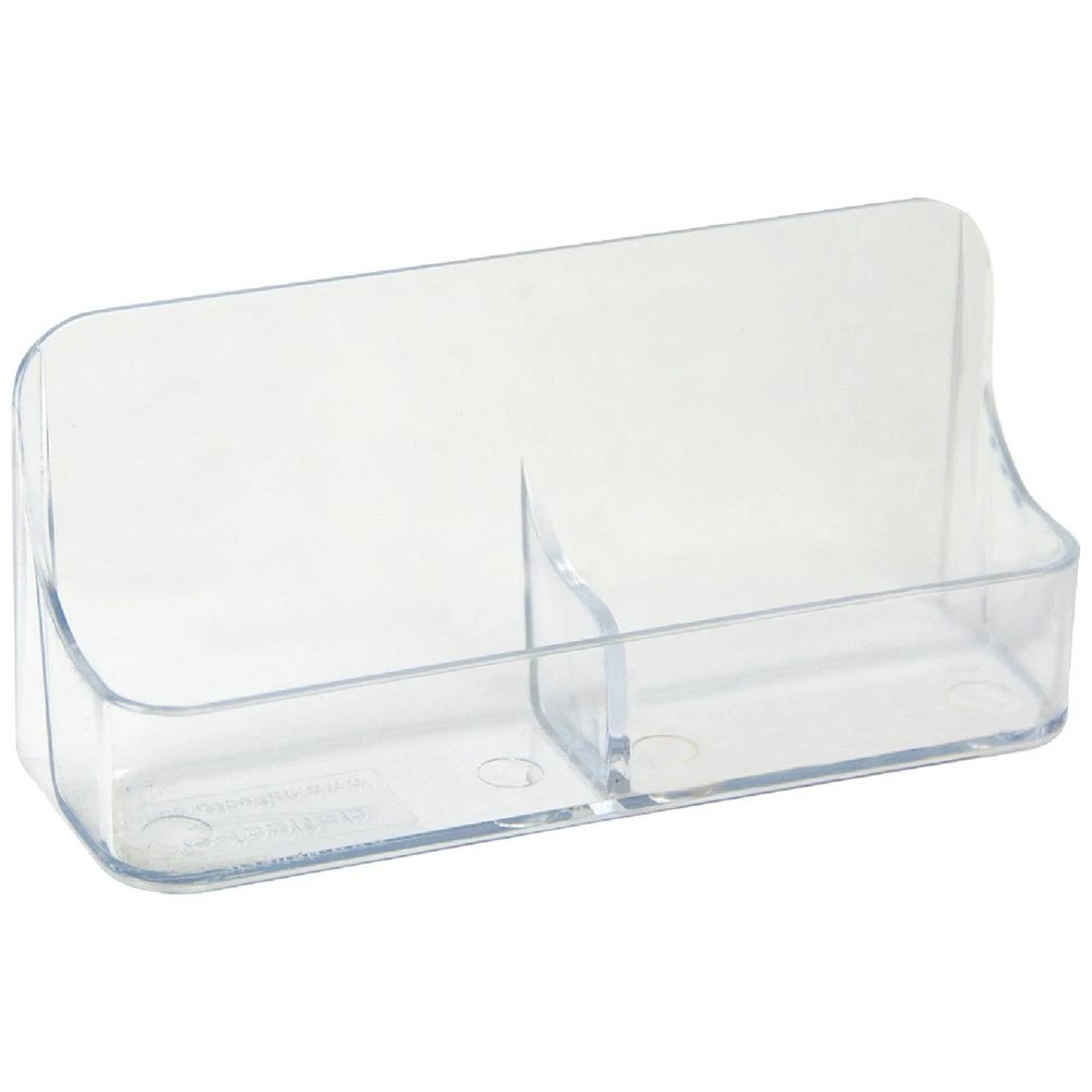 1 Deflecto 2 Pocket Business Card Holder, 1 of 2