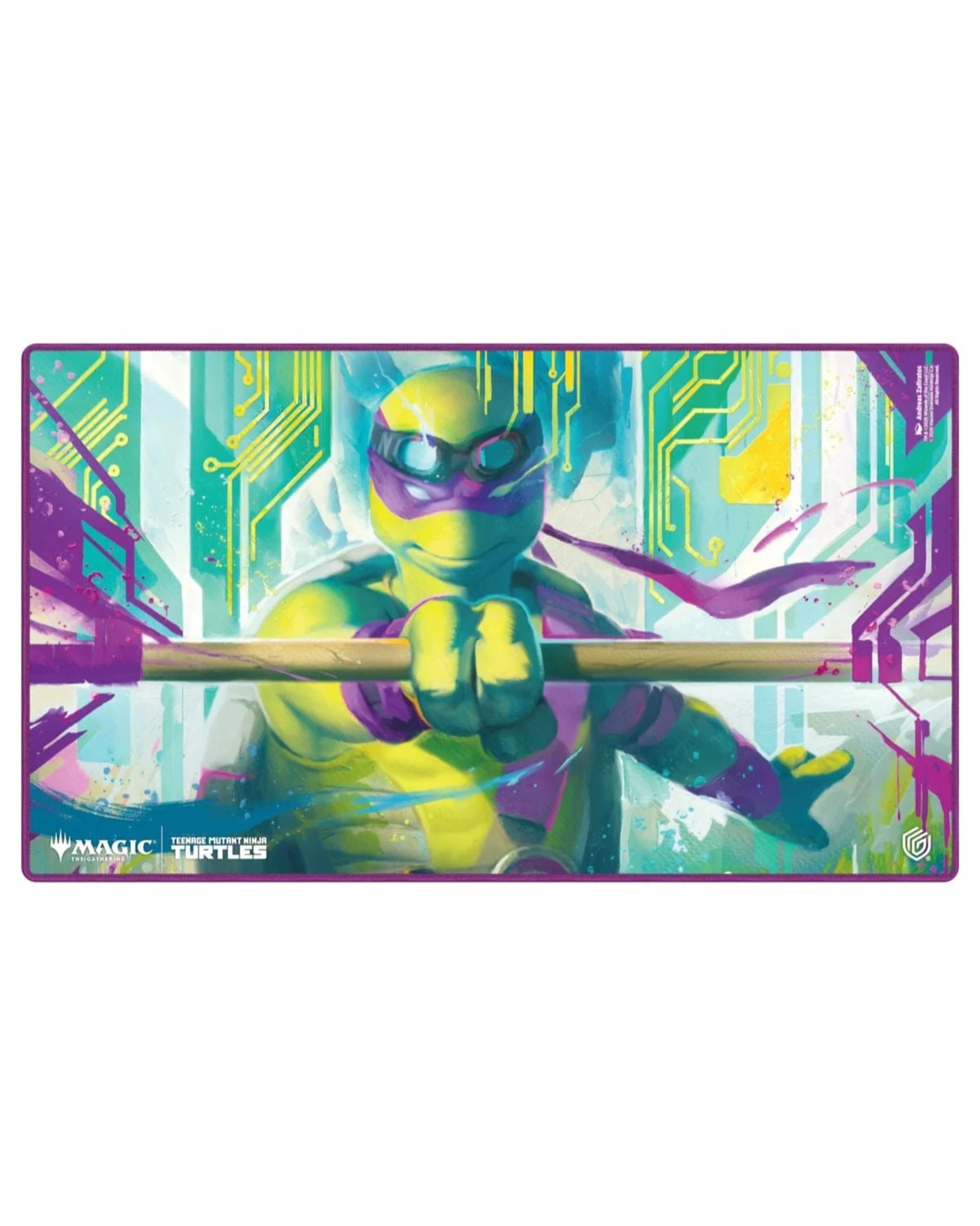 1 Ultimate Guard Magic The Gathering Teenage Mutant Ninja Turtles Donatello's Technique Playmat, 1 of 4