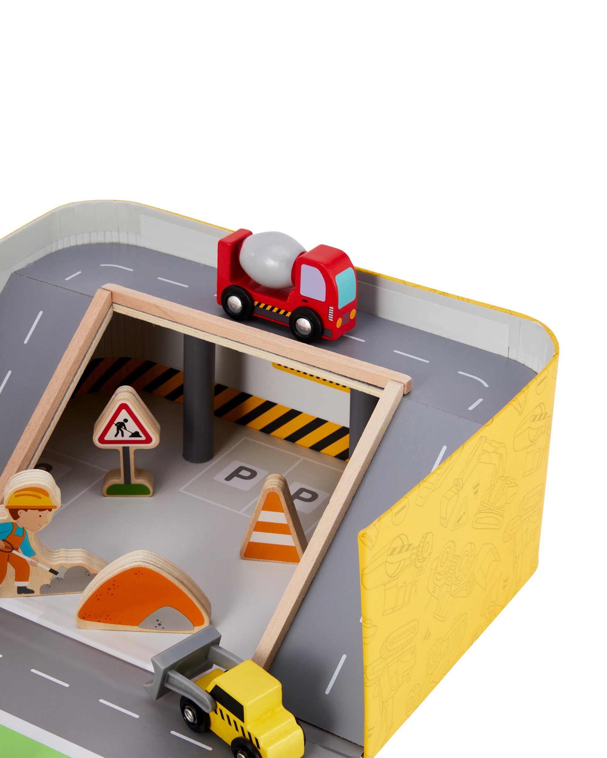 4 16 Piece  Wooden Suitcase Constructions Set, 4 of 8