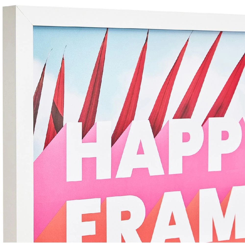 3 Happy Frames 60 x 90CM Poster Frame White, 3 of 4