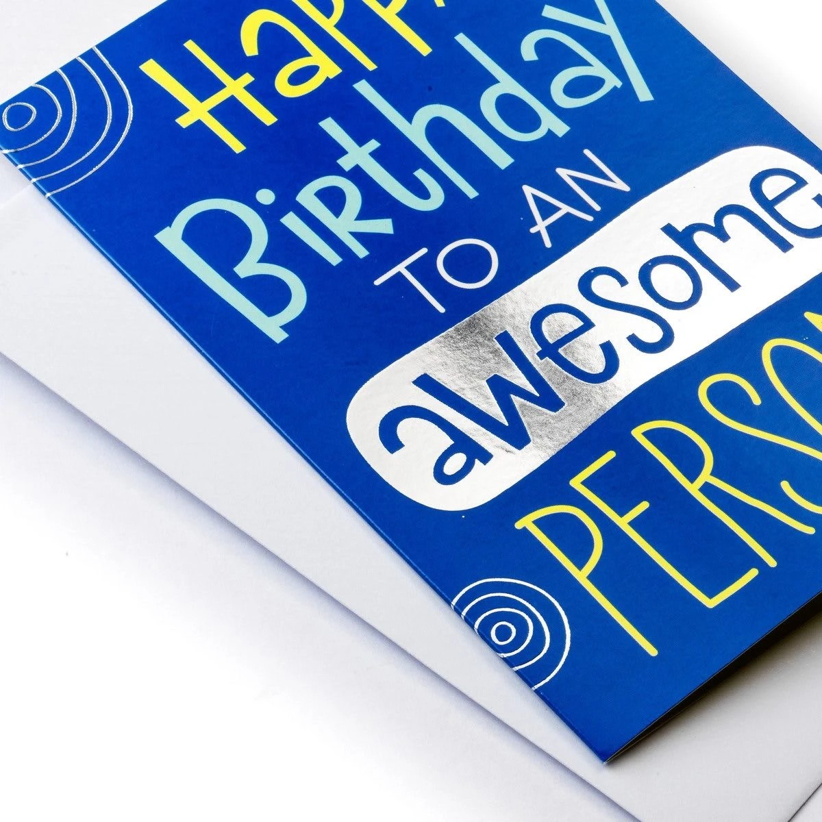 3 Hallmark Birthday Card - Awesome Person, 3 of 3