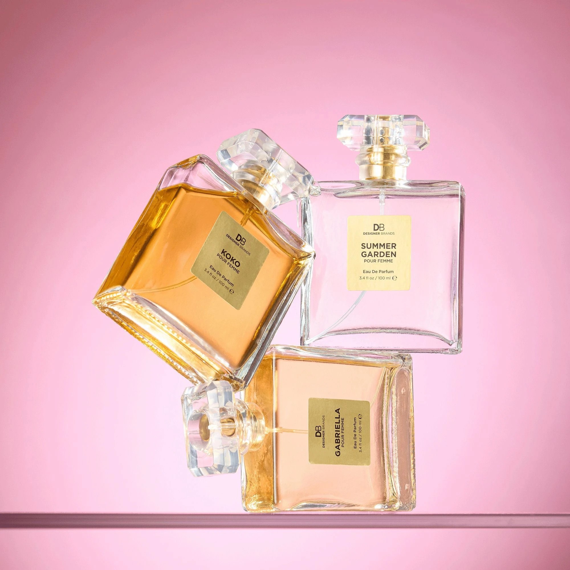 3 DB Designer Brands Summer Garden EDP. Summer Blooms & White Florals 100ml, 3 of 4