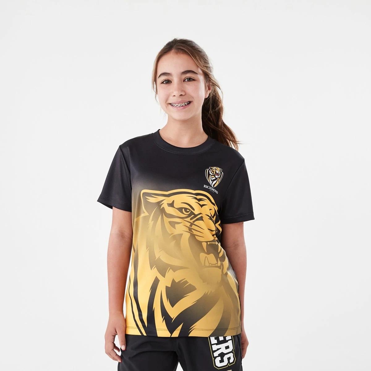 2 Official AFL Kids Training T-shirt Richmond, 2 of 10