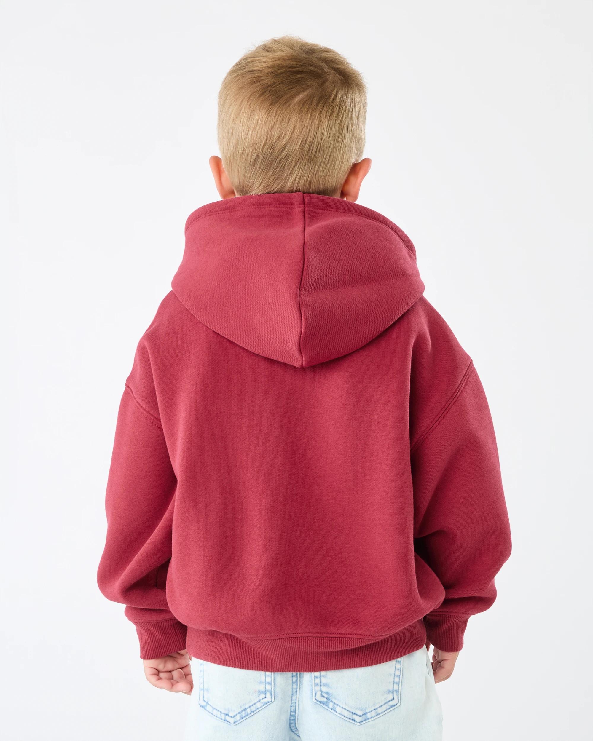 2 Oversize Print Hoodie Red Slogan, 2 of 7