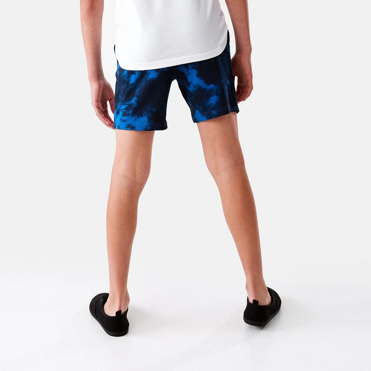 2 All Over Print Knit Shorts Blue Dye, 2 of 9