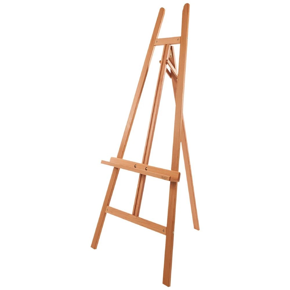 1 MABEF M/20 Display Lyre Easel Beech Wood, 1 of 8