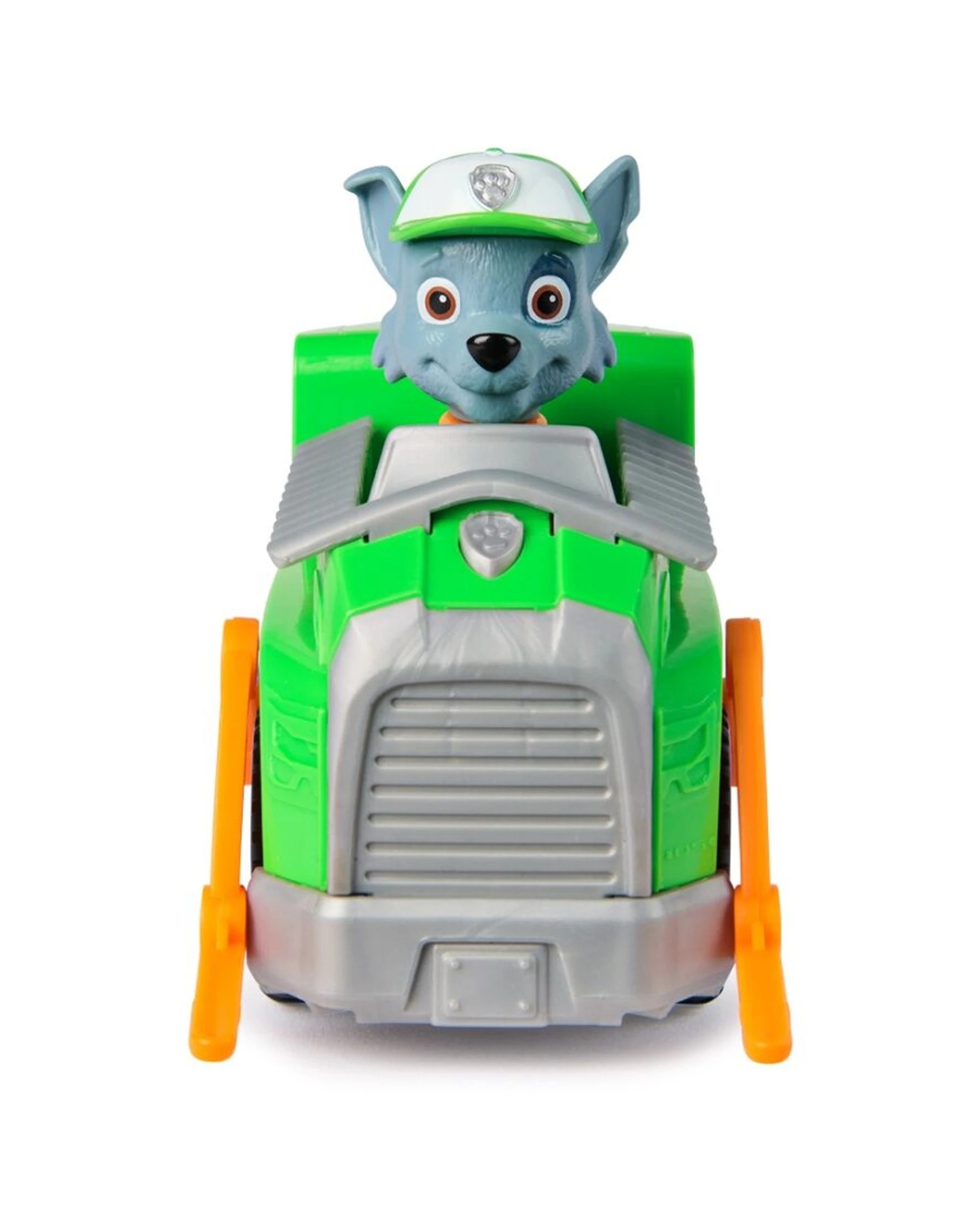 4 Paw Patrol 2pc Kids Sustainable Basic Toy Rescue Vehicle Rocky - Green, 4 of 6
