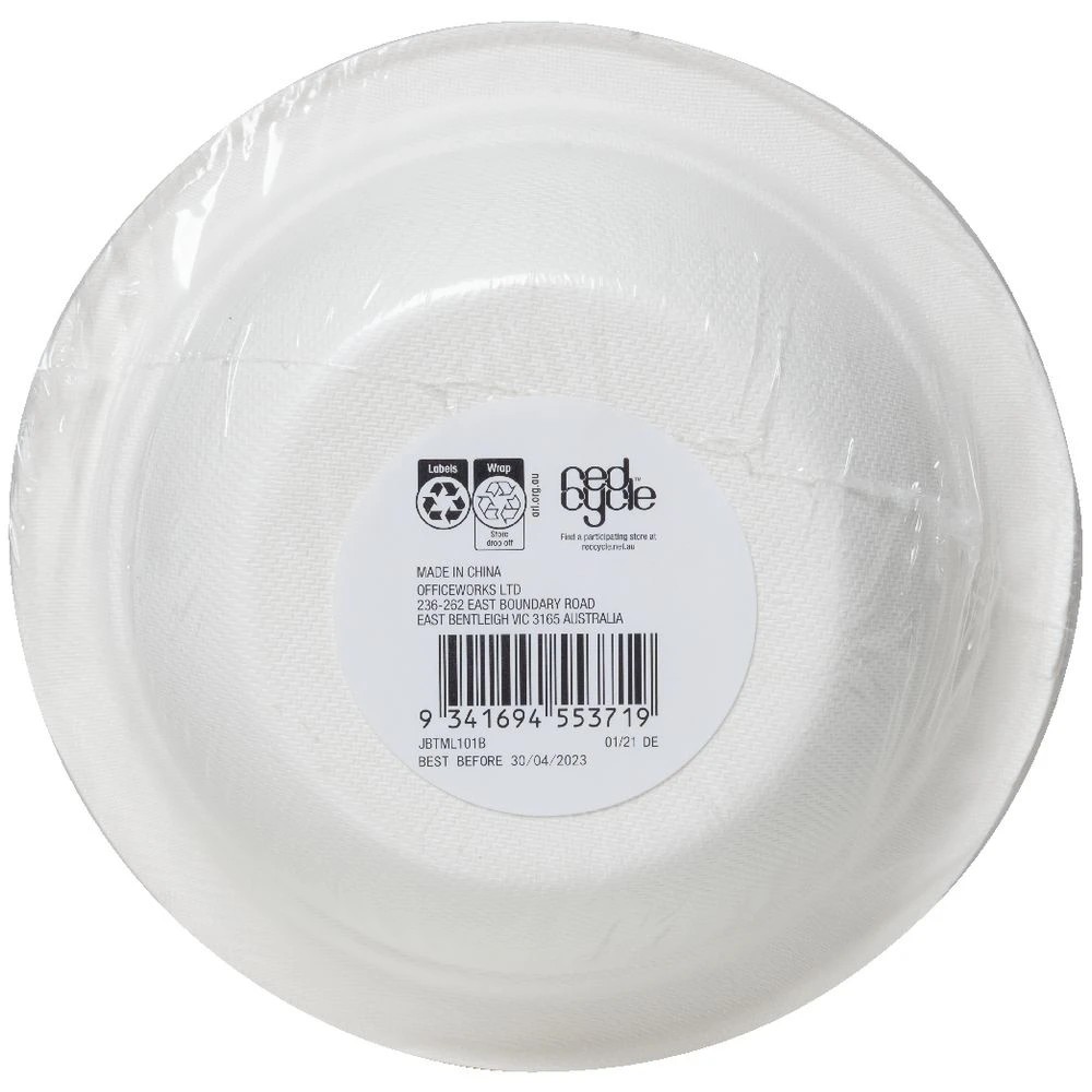 4 J.Burrows Sugarcane Bowls 340mL 80 Pack, 4 of 6