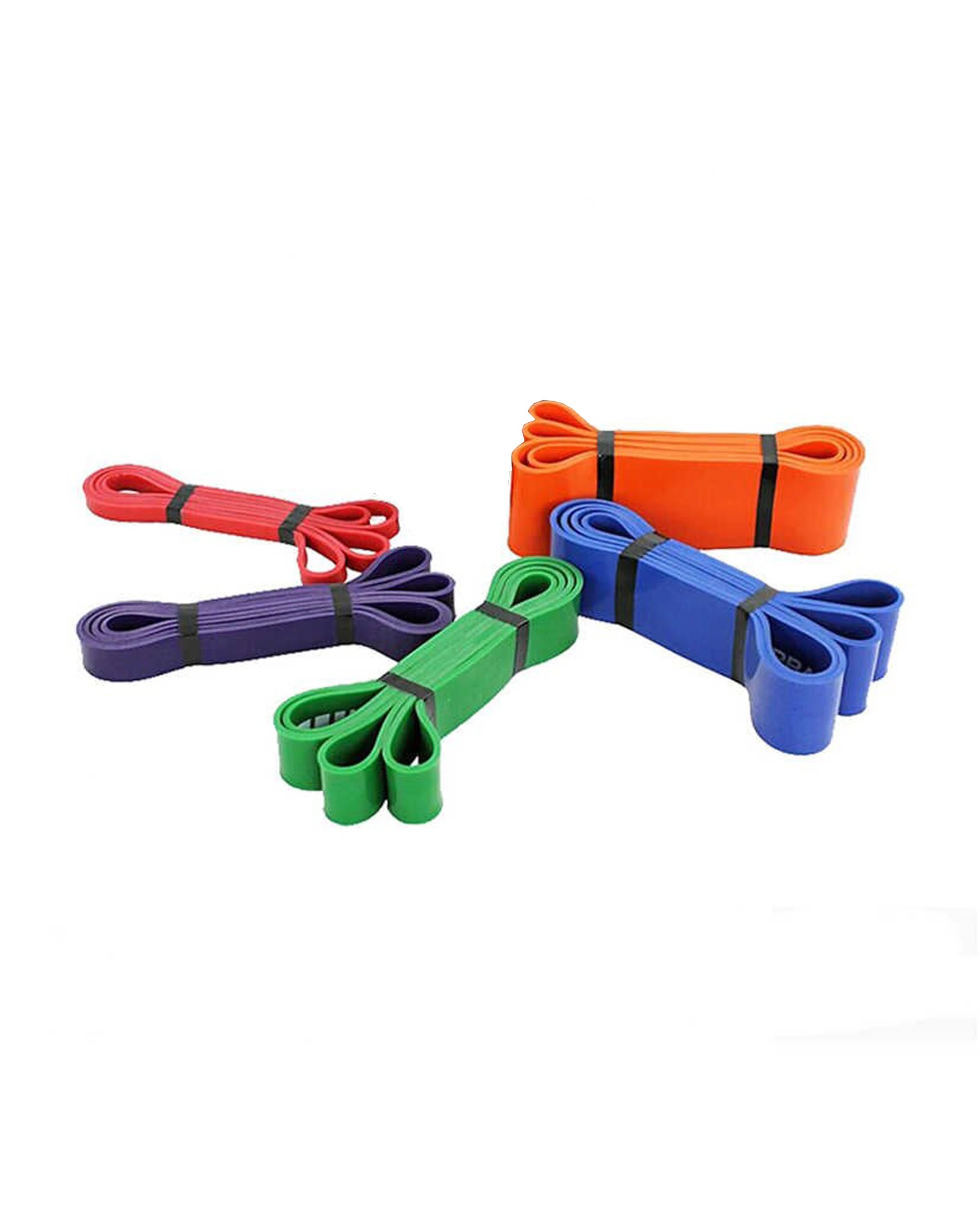 1 TODO Heavy Duty Resistance Bands 5 Set Loop Exercise Pilates Yoga Physio 6-80kg Resistance - Multi, 1 of 1