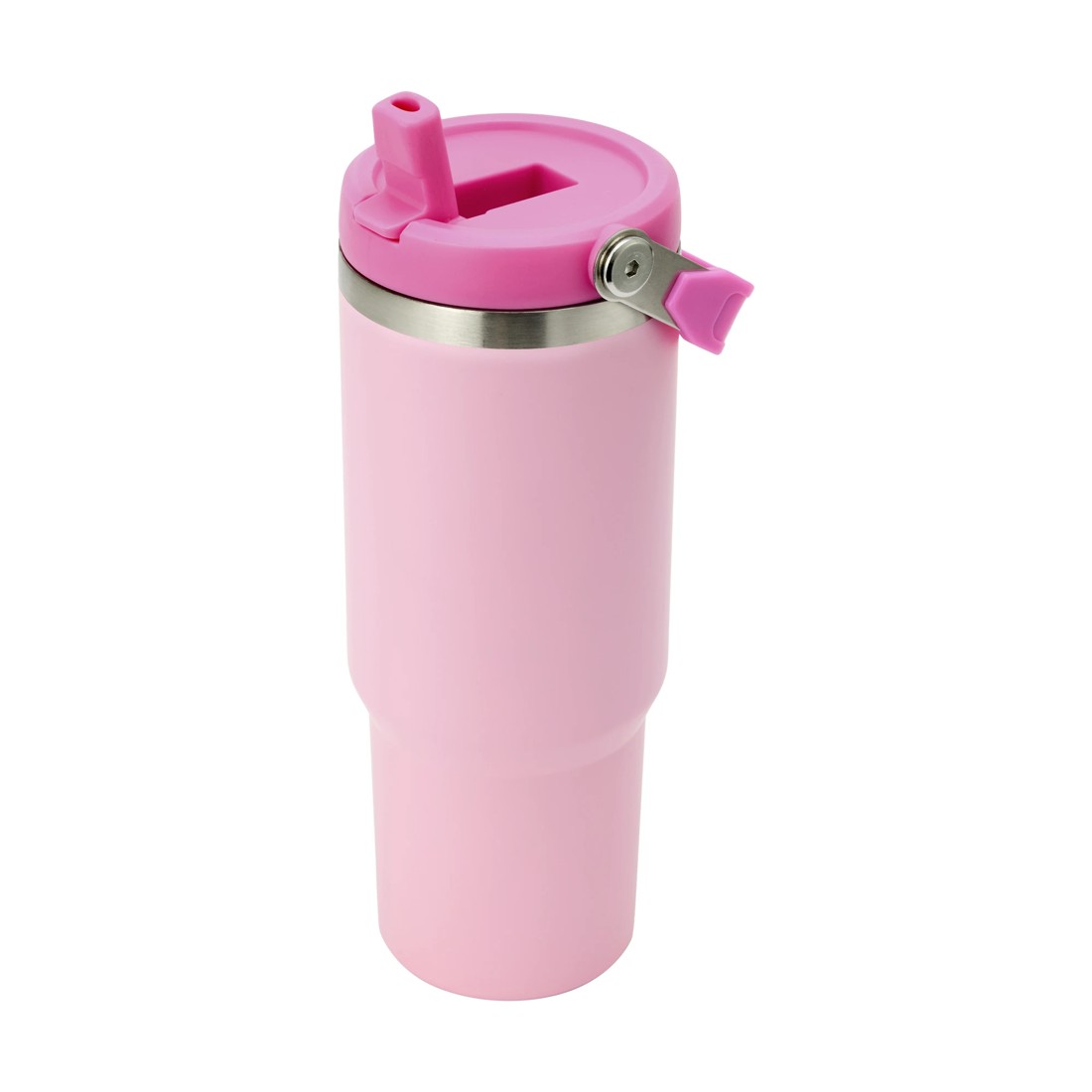 1 840ml Pink Tumbler with Top Handle, 1 of 9