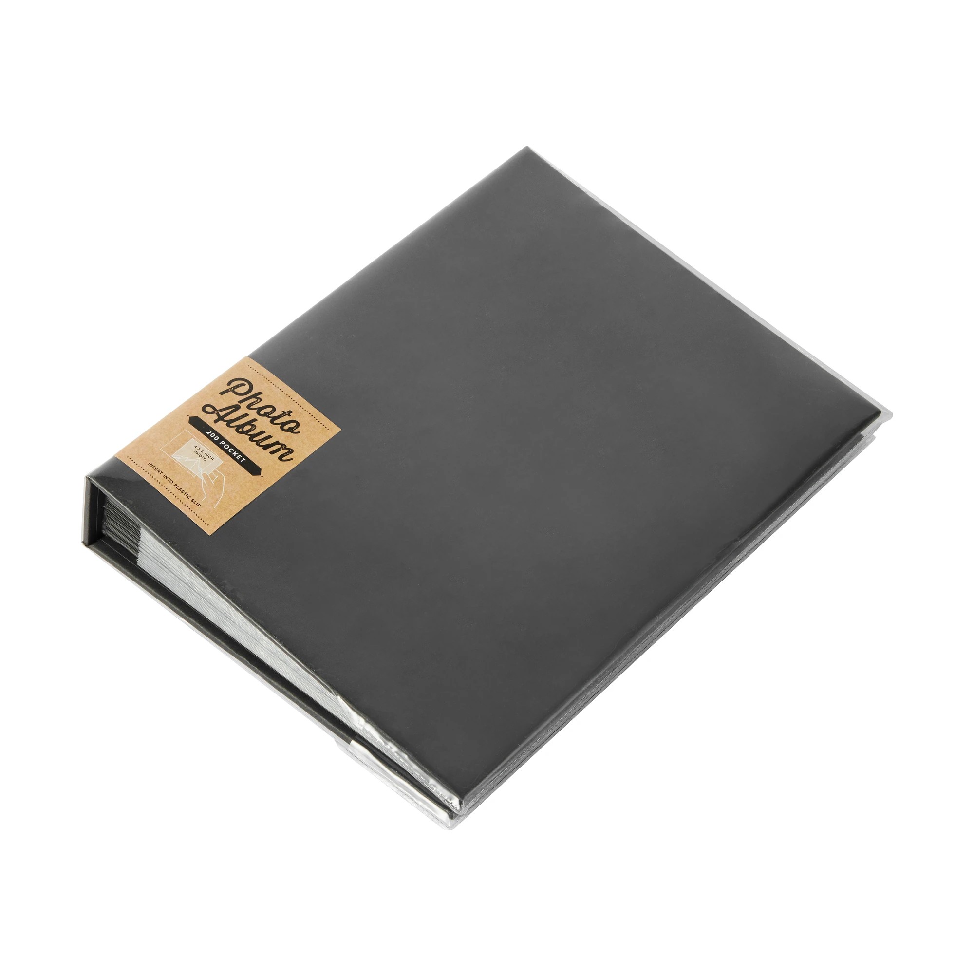 4 Photo Album - Kraft Black, 4 of 5