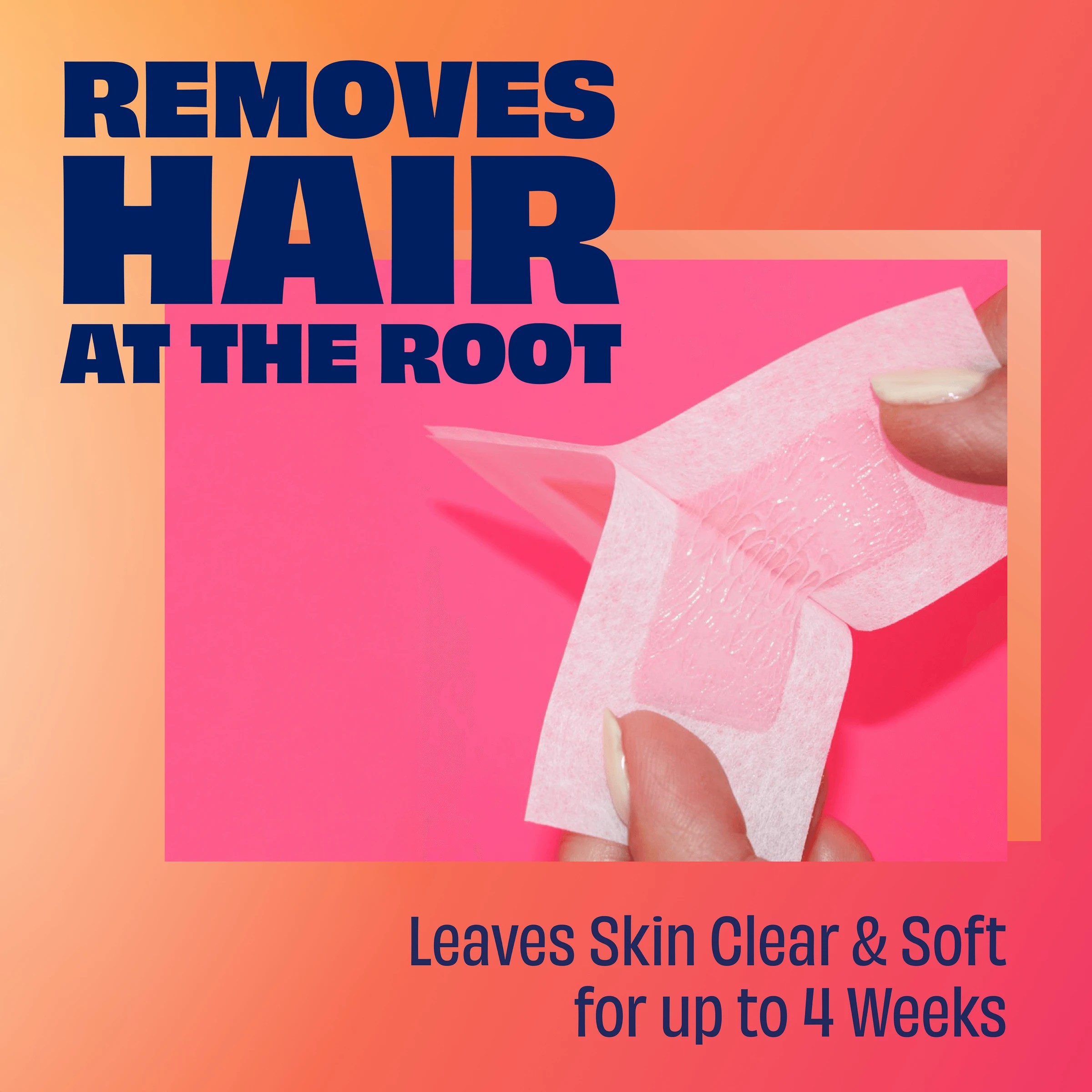 4 Nair 20 Pack Sensitive Mini Wax Strips - Rice Bran Oil and Cherry Blossom Extract, 4 of 10