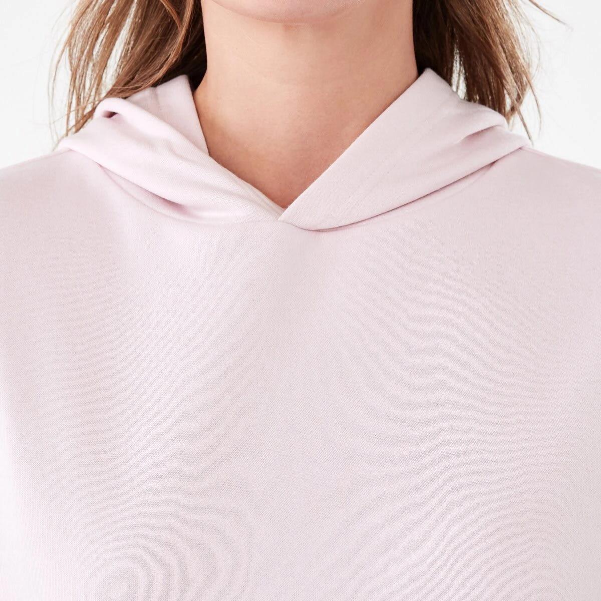 5 Active Womens Core Pop Over Hoodie Aura Pink, 5 of 6