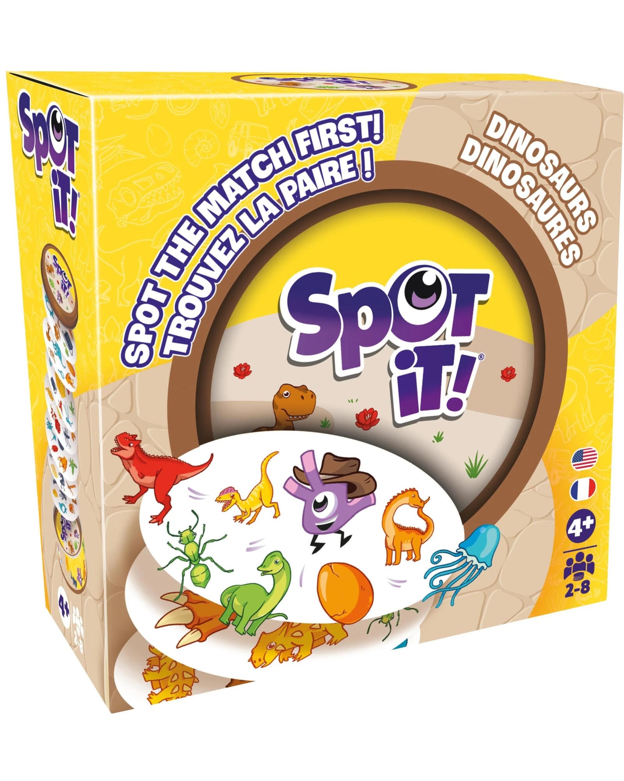 1 Spot It! Dinosaurs Card Game, 1 of 3