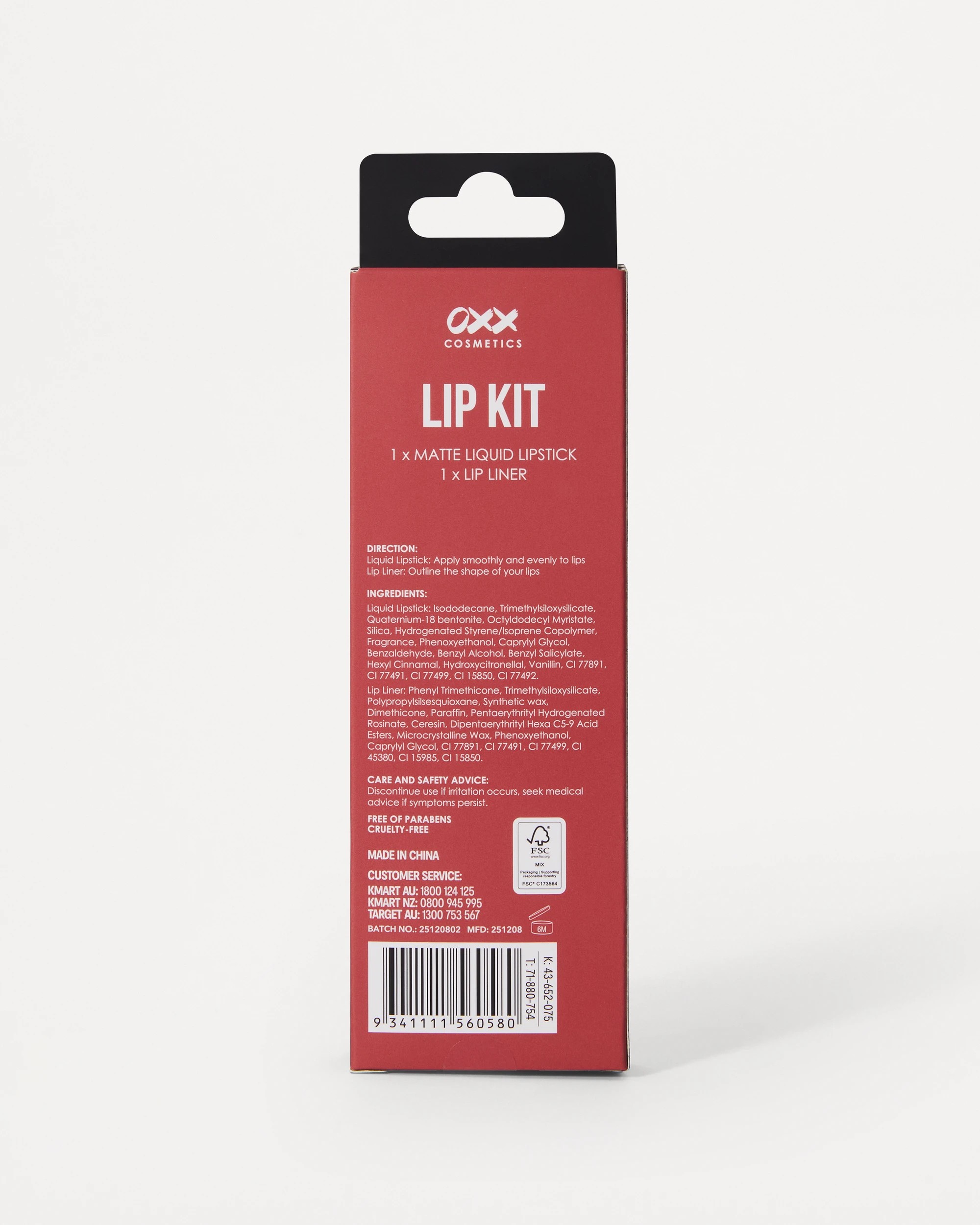 7 OXX Cosmetics Lip Kit - Rose, 7 of 7