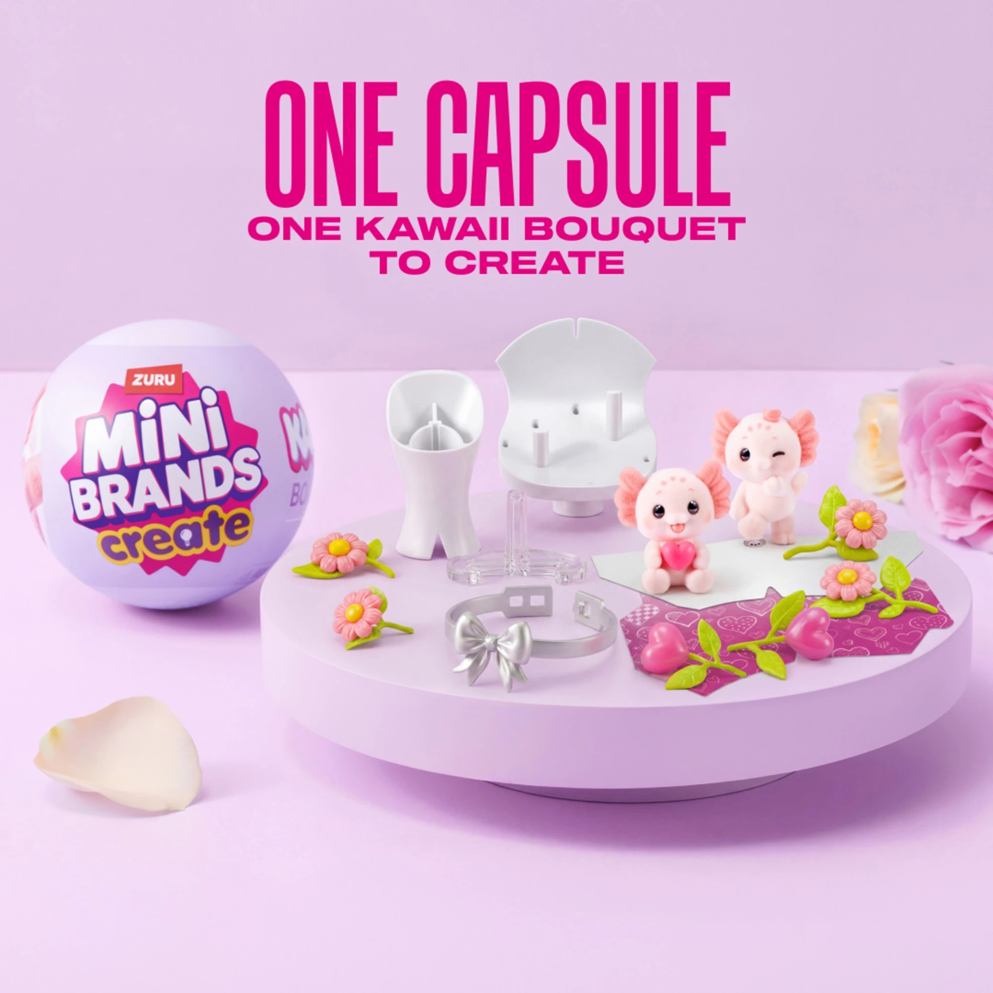 4 ZURU Mini Brands Mini Kawaii Bouquet Capsule Series 1 - Assorted, 4 of 9
