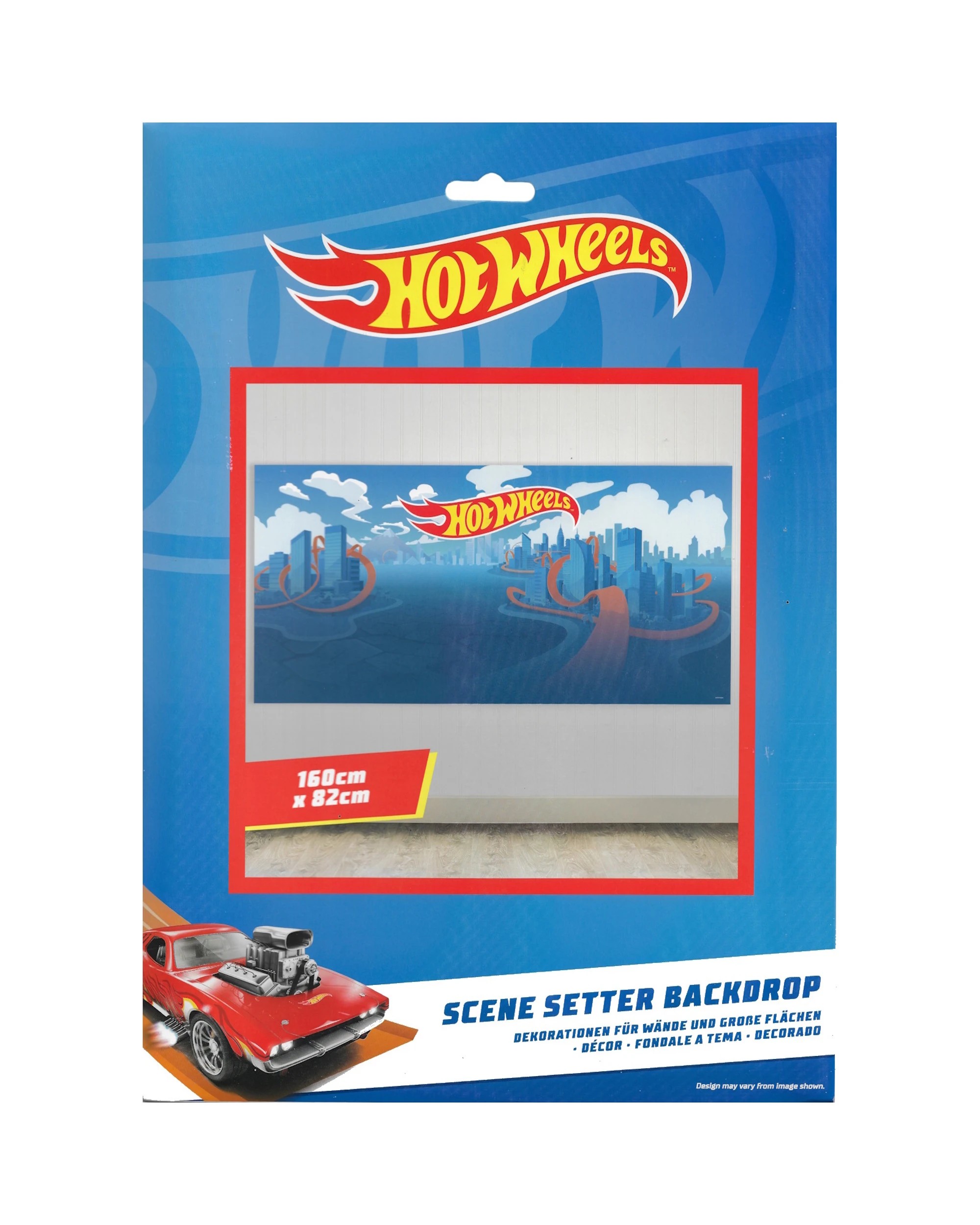 2 Amscan Inc. Hot Wheels Scene Setter Backdrop, 2 of 3