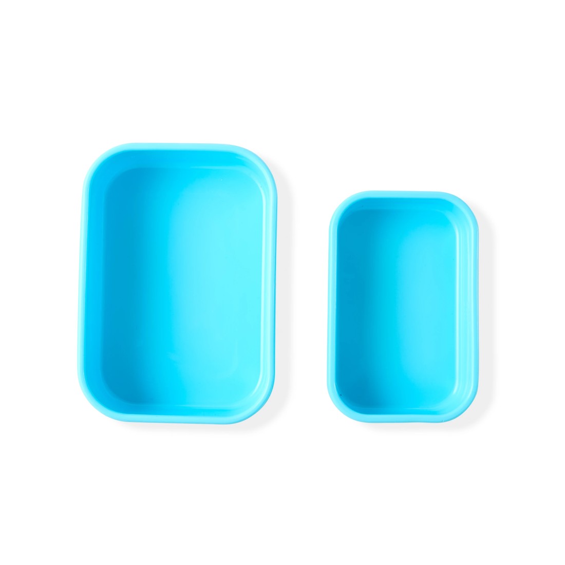 8 2 Pack Blue Silicone Snack Box, 8 of 10