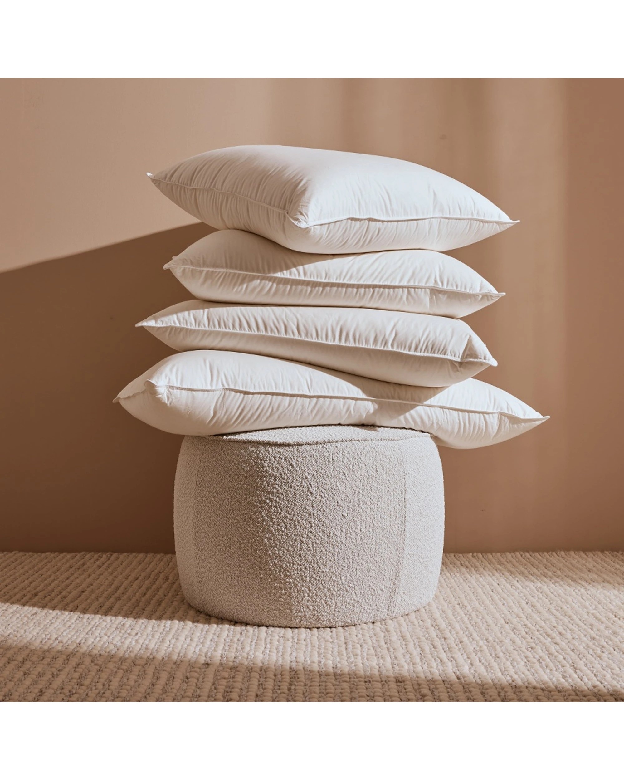 1 Bedding co German Made Hungarian Goose Down & Feather Pillow Standard - One Size - White, 1 of 6