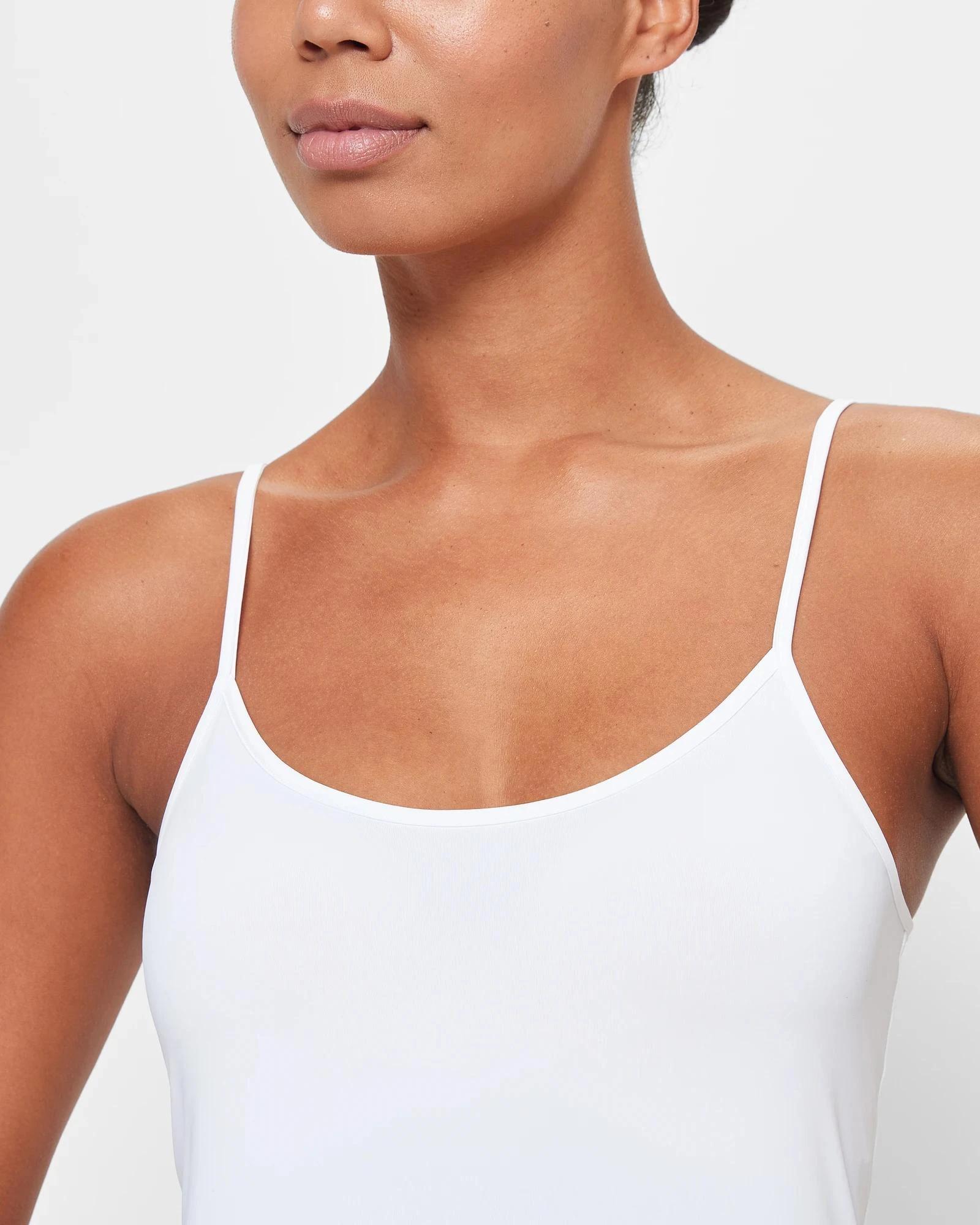 2 Target Microfibre Reversible Cami WHITE, 2 of 8