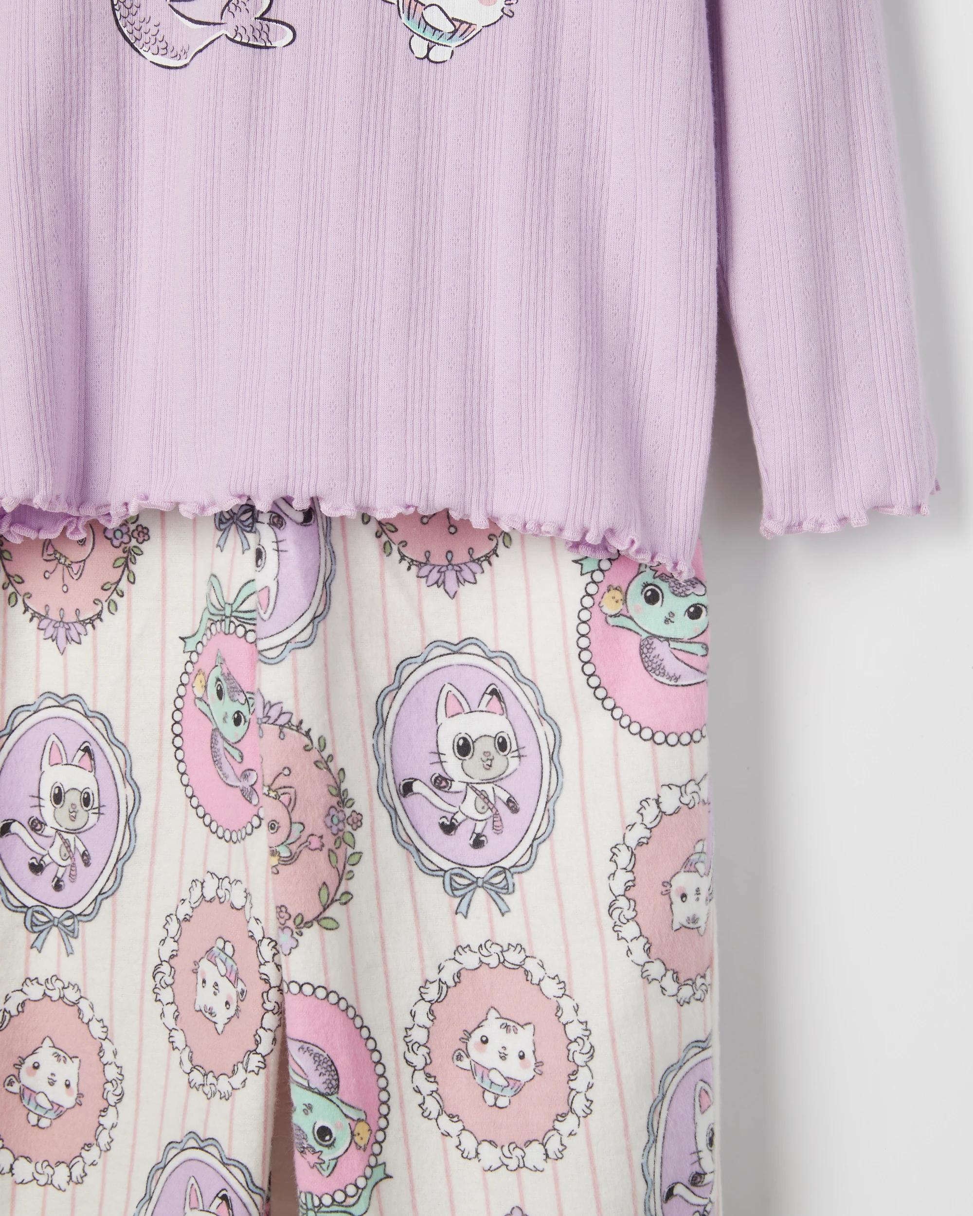 3 Gabby's Dollhouse Australian Cotton Younger Girls Pyjama Set GABBY, 3 of 4