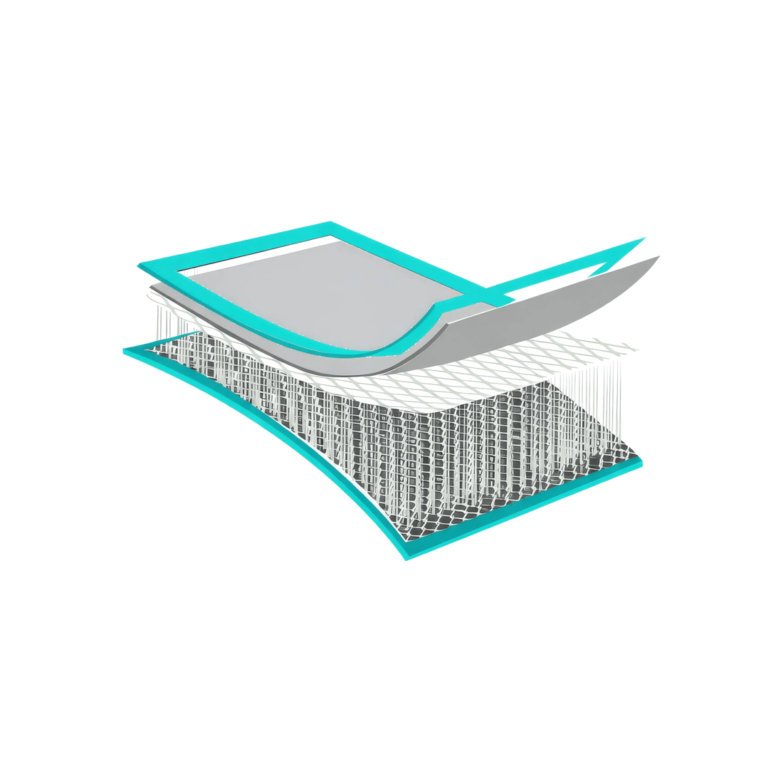 5 Powertrain 7M 20cm Air Track Gymnastics Tumbling Airtrack Exercise Yoga Mat Balance Beam Inflatable - Green, 5 of 5