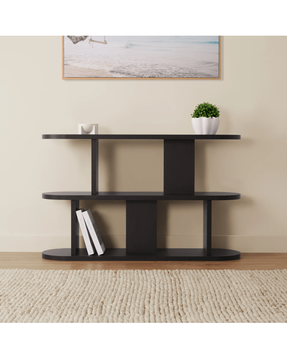 3 Tier Bookshelf - Black