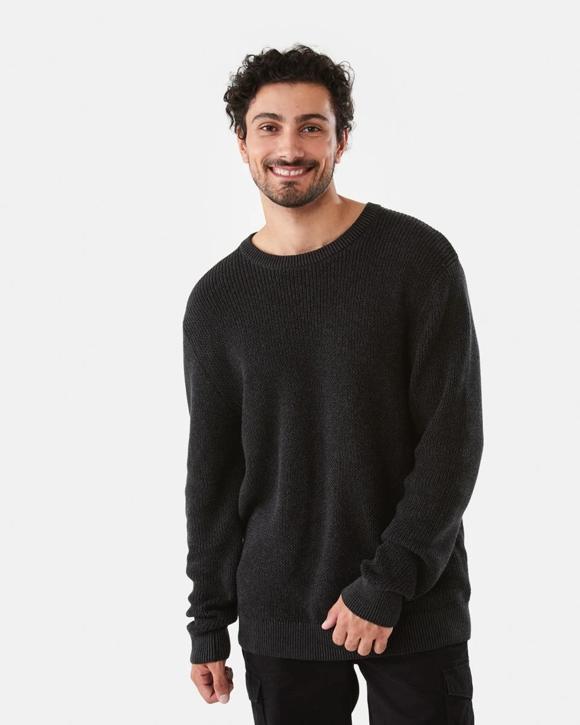 Textured Crew Knit Jumper