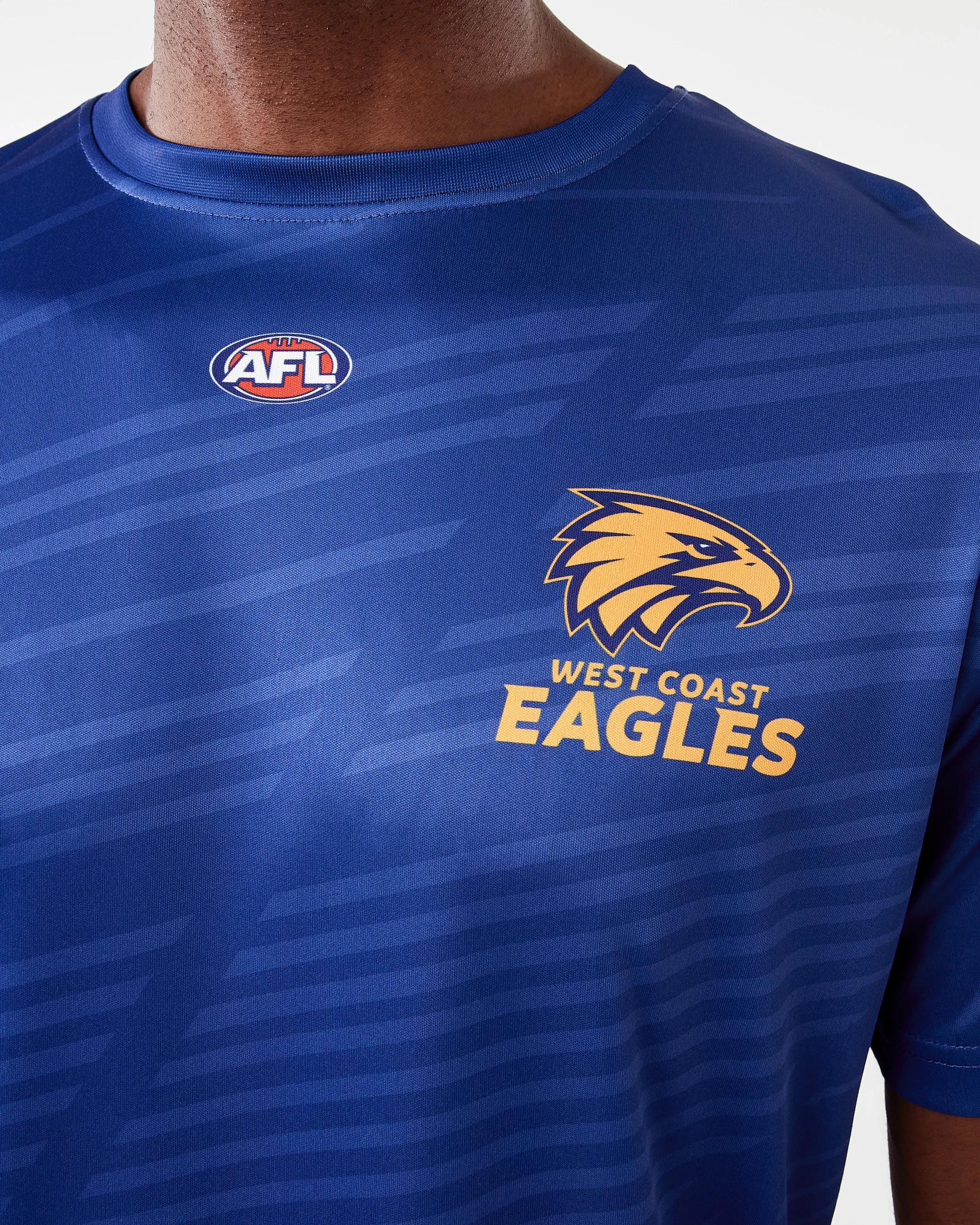 6 Official AFL Adult Training T-shirt West Coast, 6 of 9