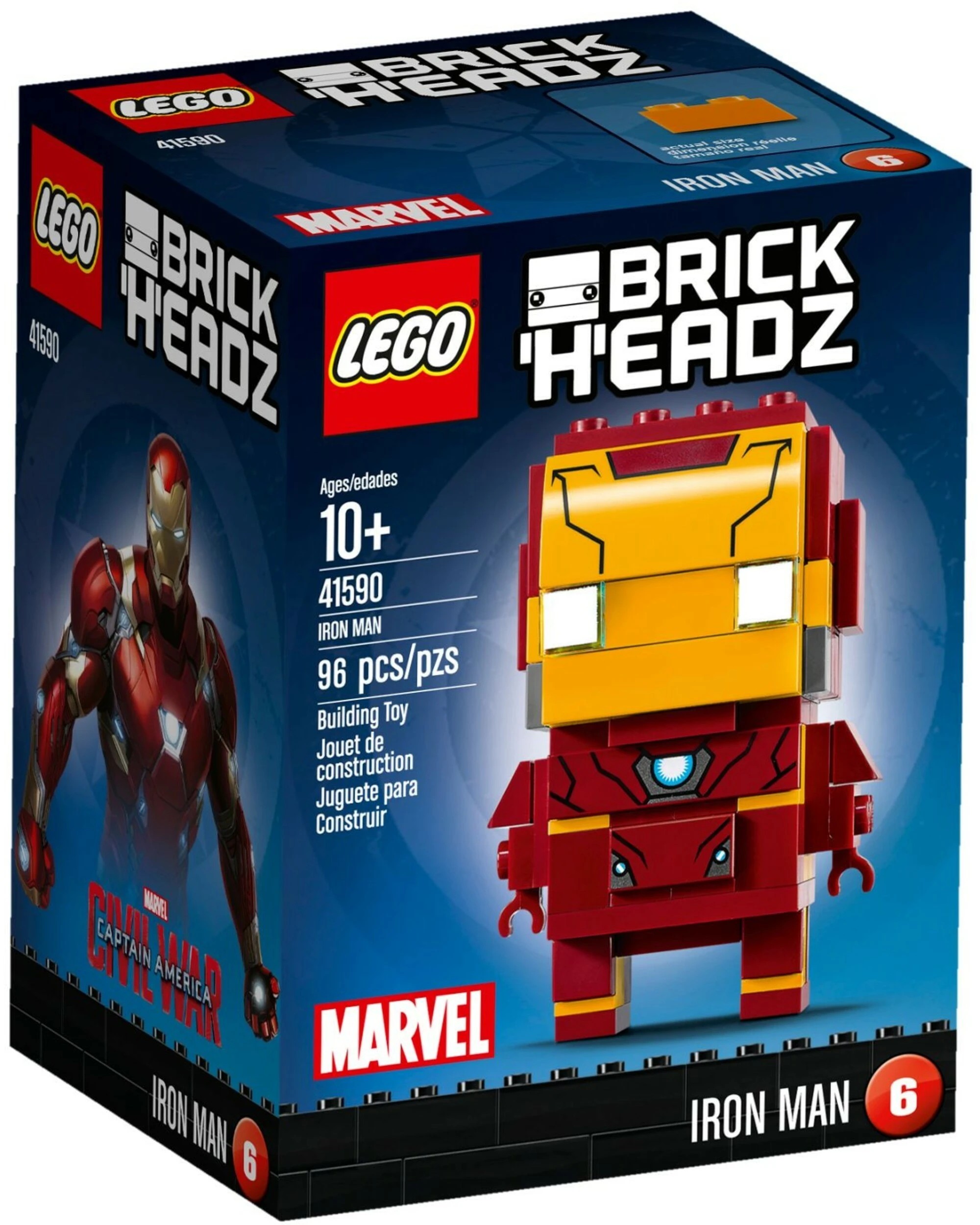 1 LEGO 41590 BrickHeadz Series Iron Man, 1 of 1