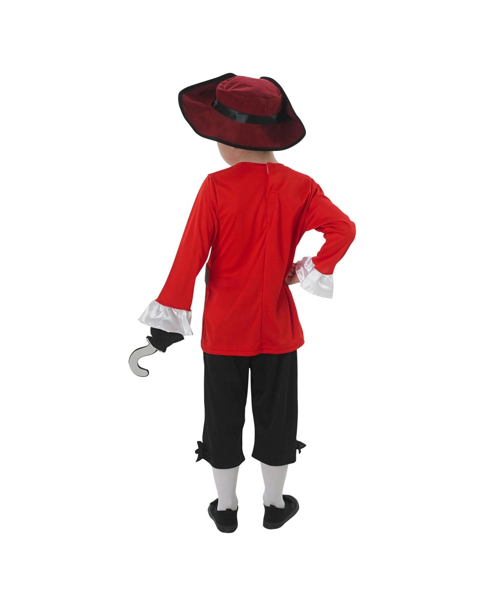 2 Disney Captain Hook Child Boys Dress Up Costume Size M - Multi, 2 of 2