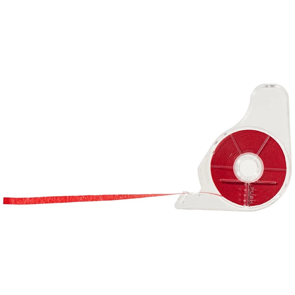 1 J.Burrows Adhesive Grid Tape Red 6mm x 20m, 1 of 2