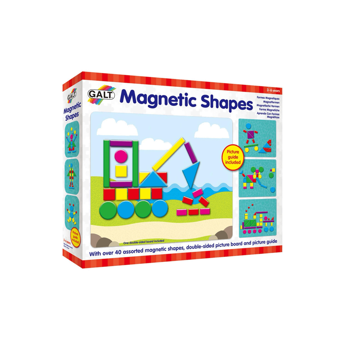 1 James Galt & Co. Ltd. Galt Toys Magnetic Shapes, 1 of 2