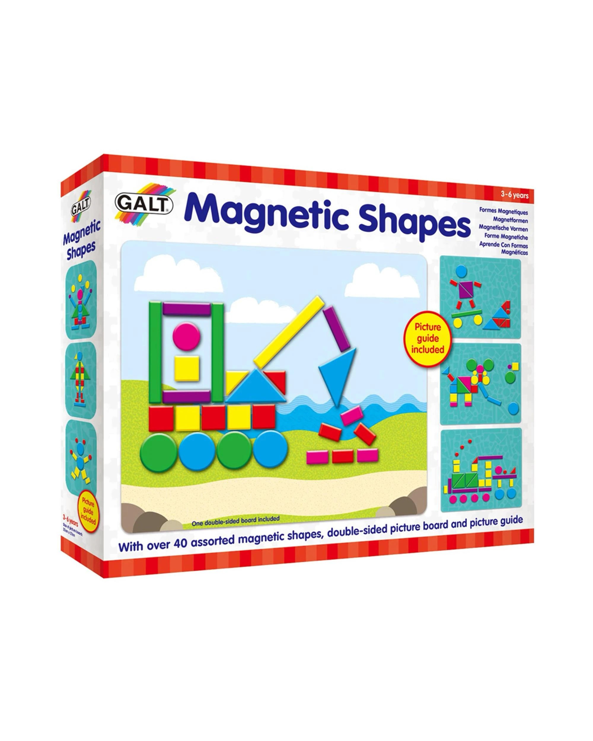 1 Galt Toys Magnetic Shapes, 1 of 2