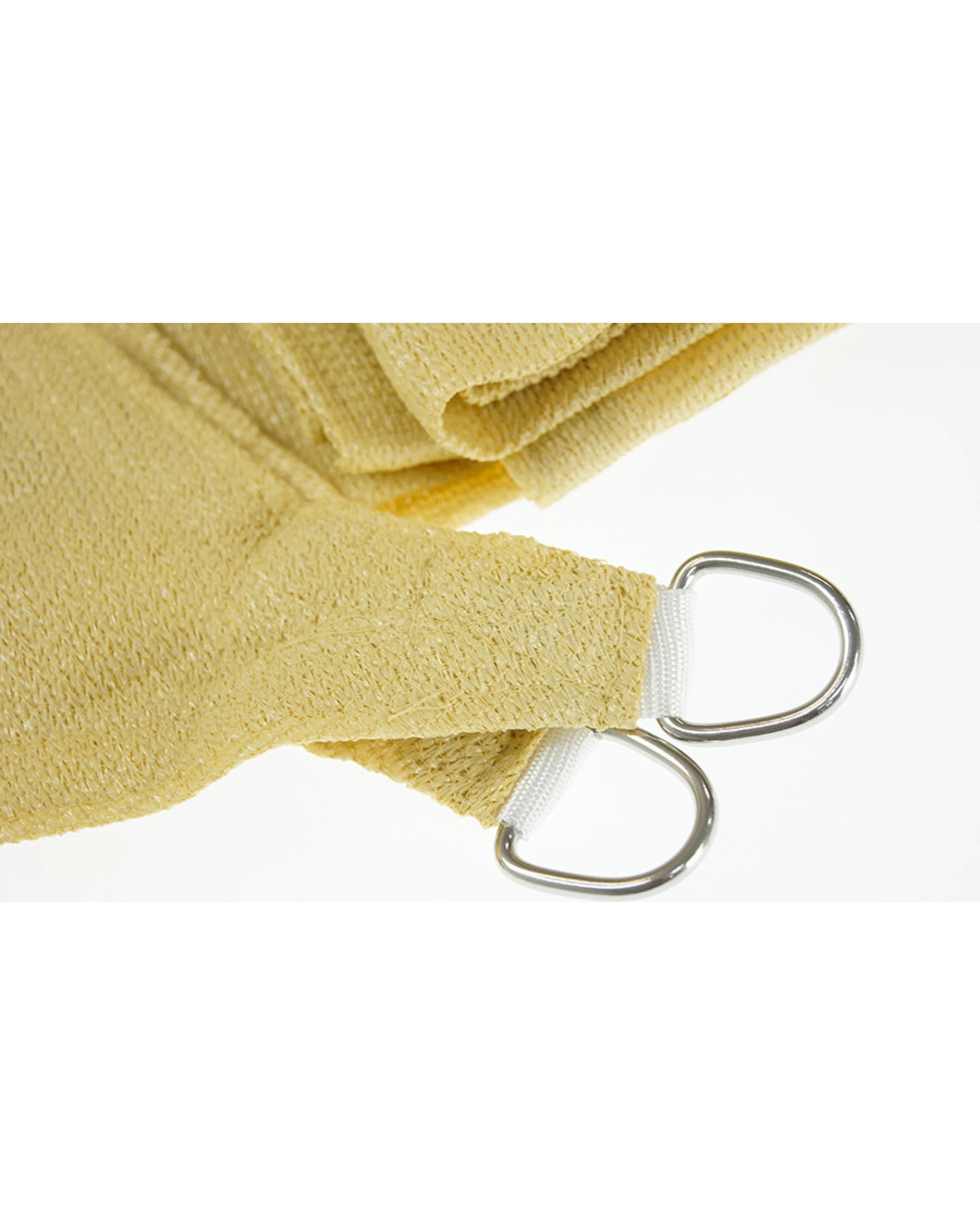 4 Wallaroo 6m x 6m Square Shade Sail - Yellow, 4 of 5