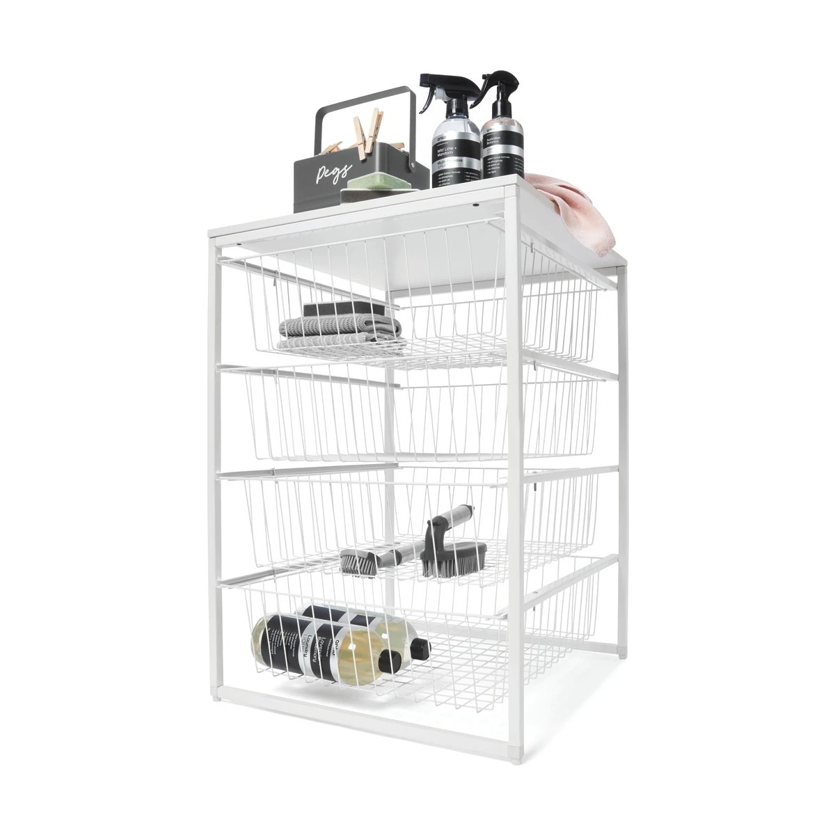 1 4 Drawer Wire Unit, 1 of 6
