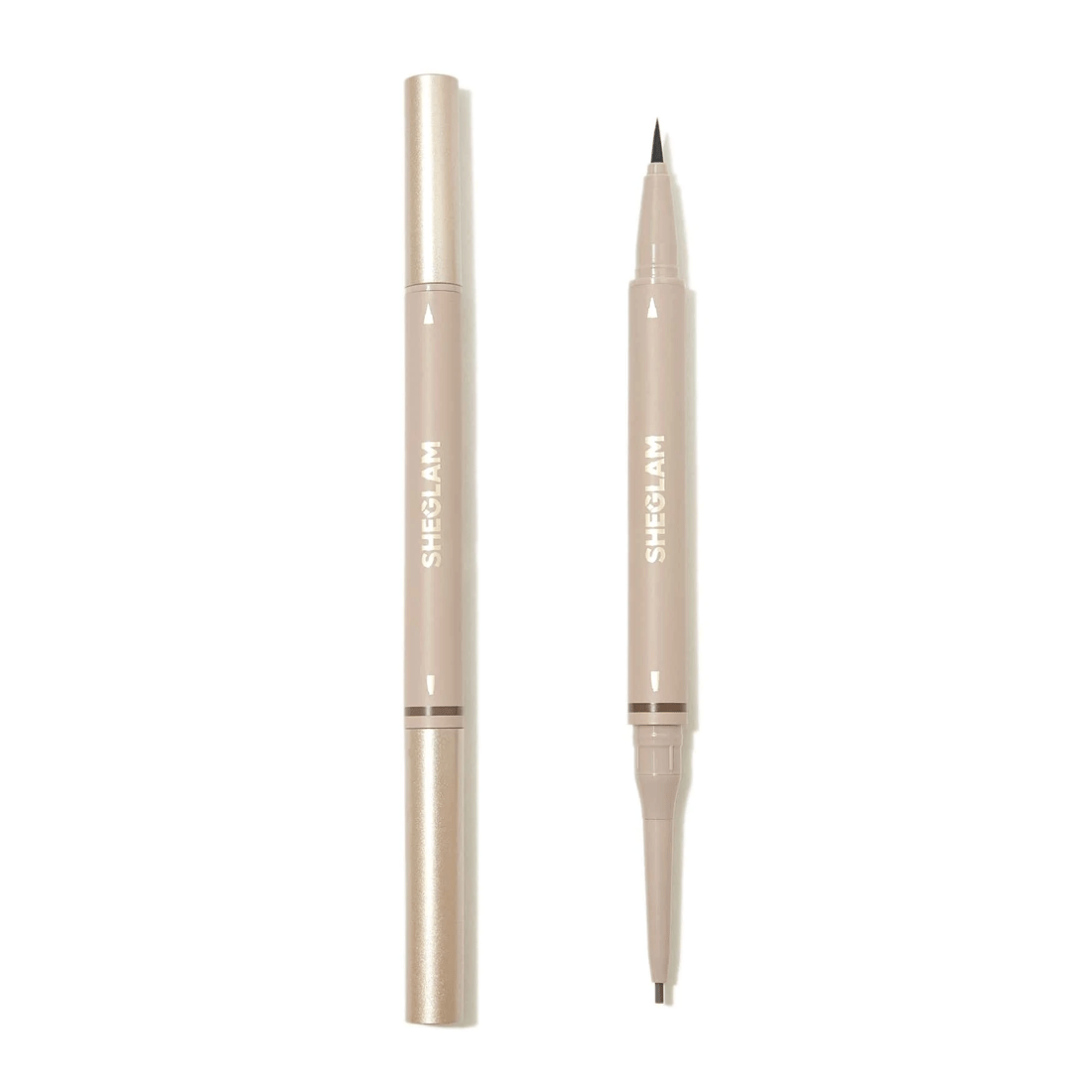 1 SHEGLAM Brows on Demand 2-in-1 Brow Pencil - Taupe, 1 of 5