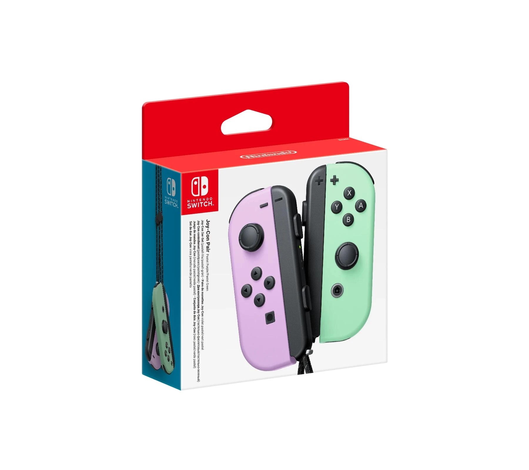 1 Nintendo Switch Joy - Con Controllers - Purple/Green - Multi, 1 of 1